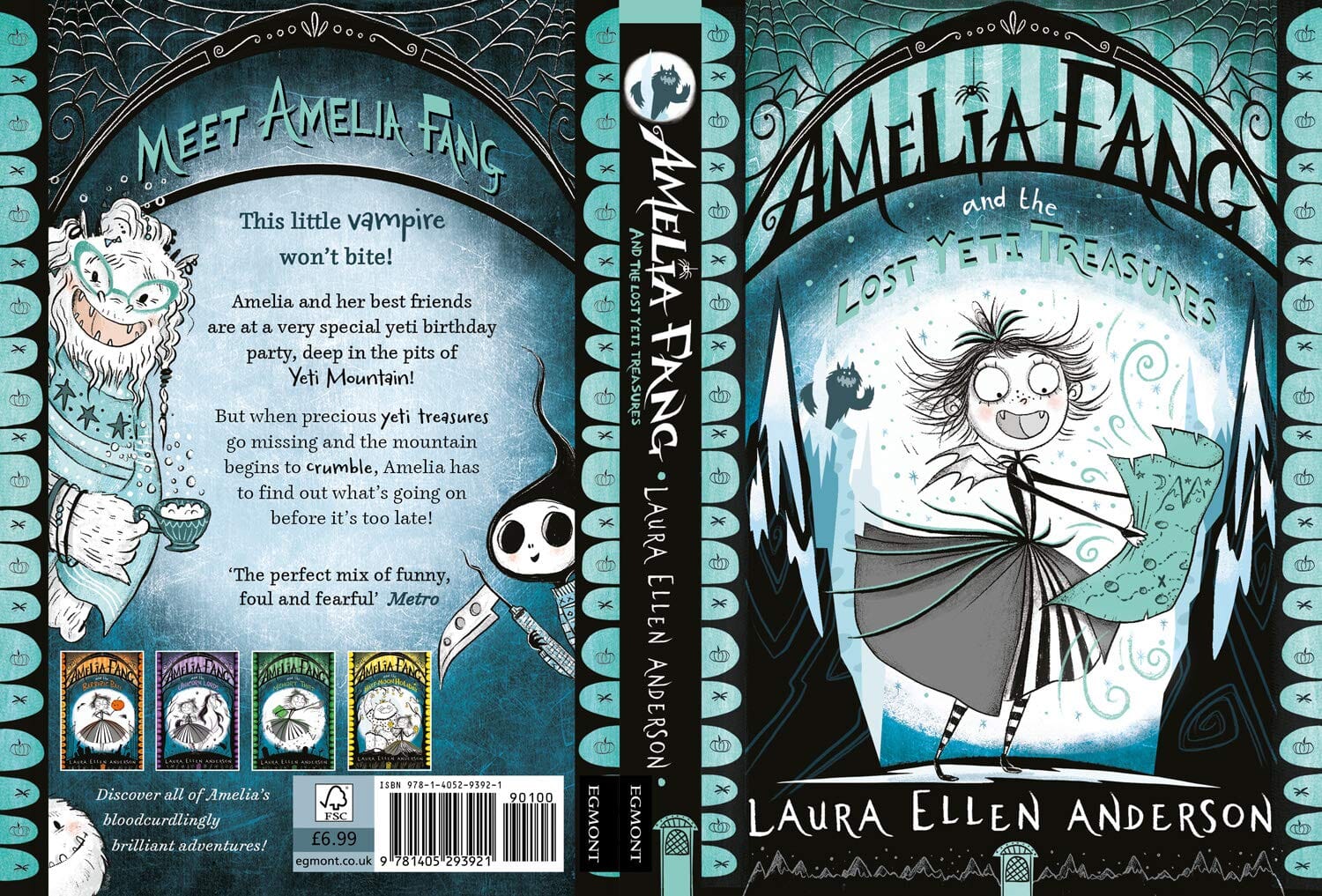 Amelia Fang and the Lost Yeti Treasures by Laura Ellen Anderson - Ages 7-10 - E-B00k