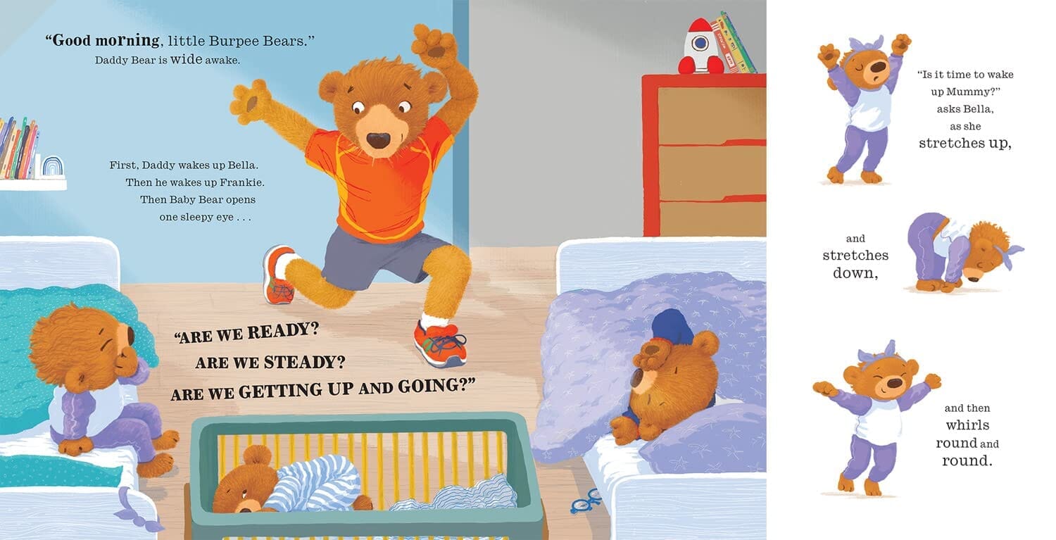 The Burpee Bears Illustrated Glorious Picture Book by Joe Wicks - Ages 3-5 - E-B00k