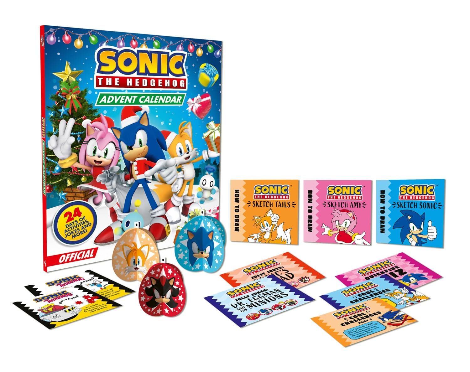 Sonic The Hedgehog Advent Calendar: 24 Days of Activities, Jokes And More! - Ages 5-10 - E-B00k
