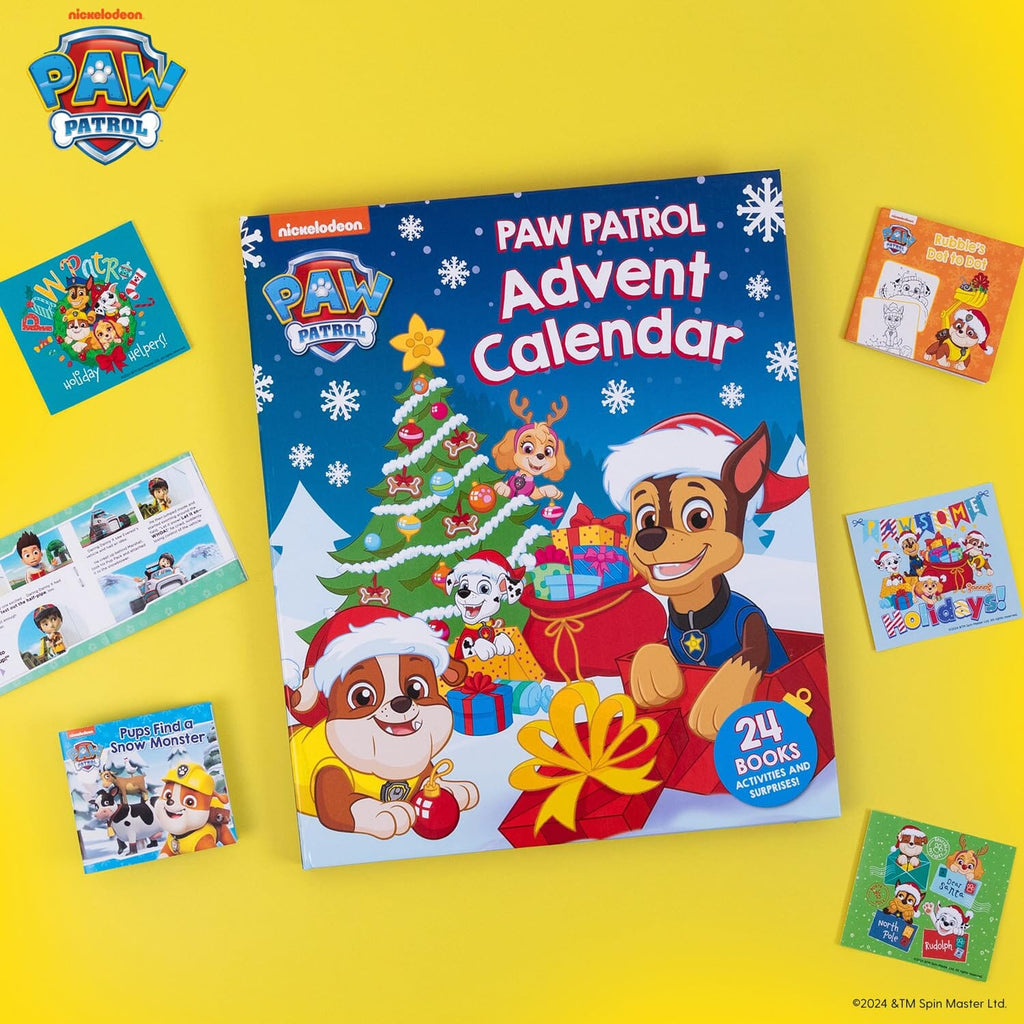 PAW PATROL Advent Calendar 24 Books, Activities and Surprises! - Ages 3+ - E-B00k