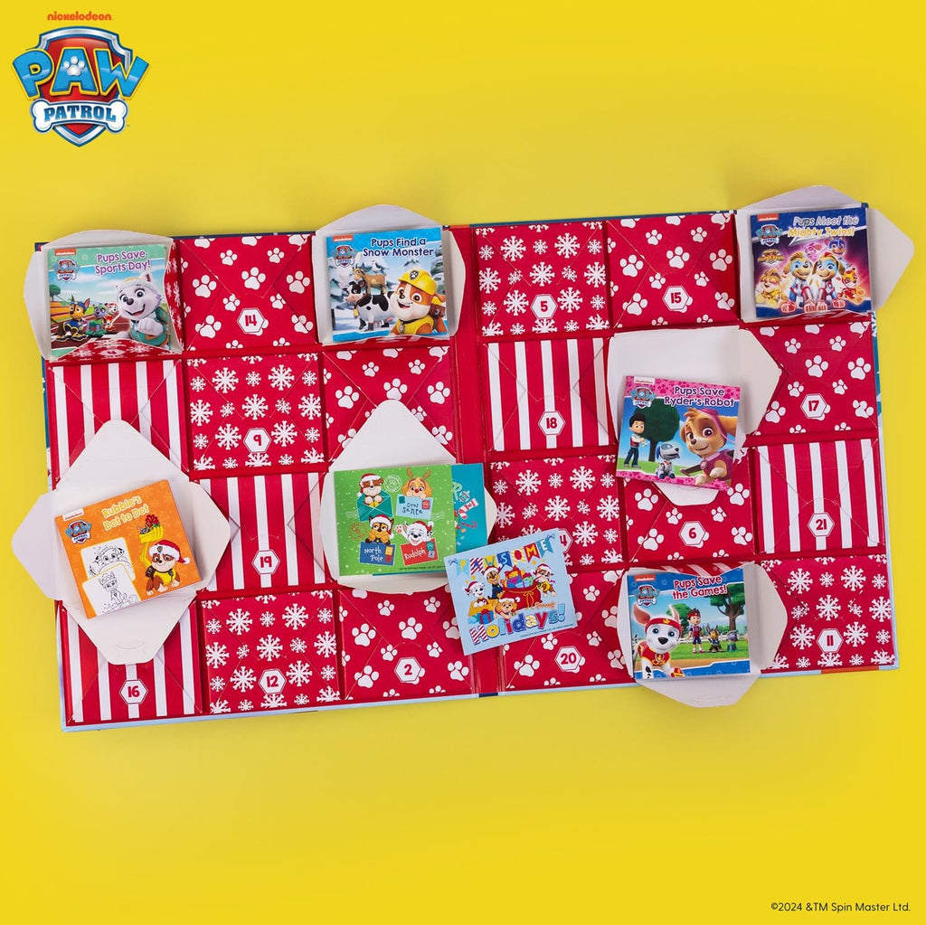 PAW PATROL Advent Calendar 24 Books, Activities and Surprises! - Ages 3+ - E-B00k