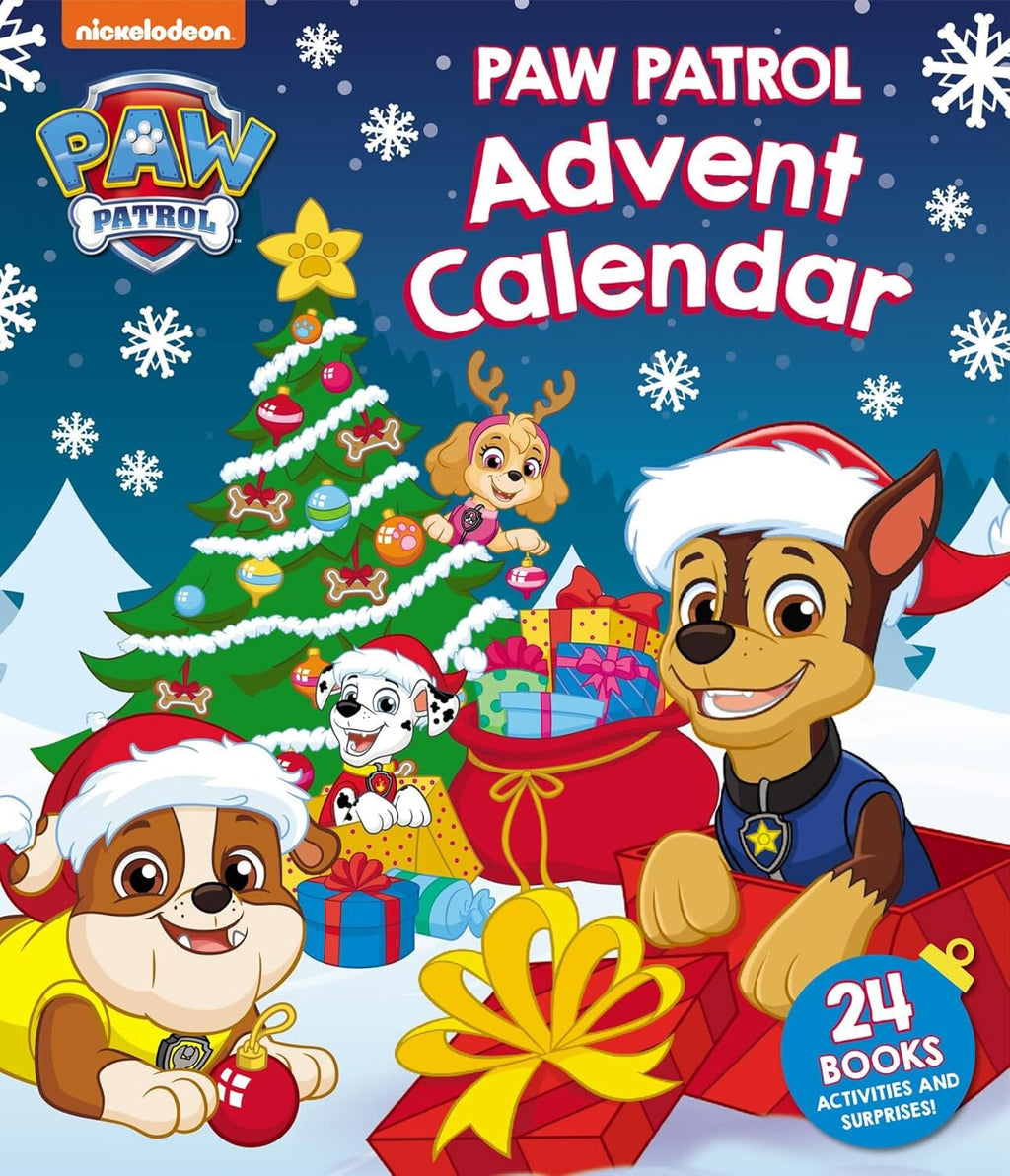 PAW PATROL Advent Calendar 24 Books, Activities and Surprises! - Ages 3+ - E-B00k
