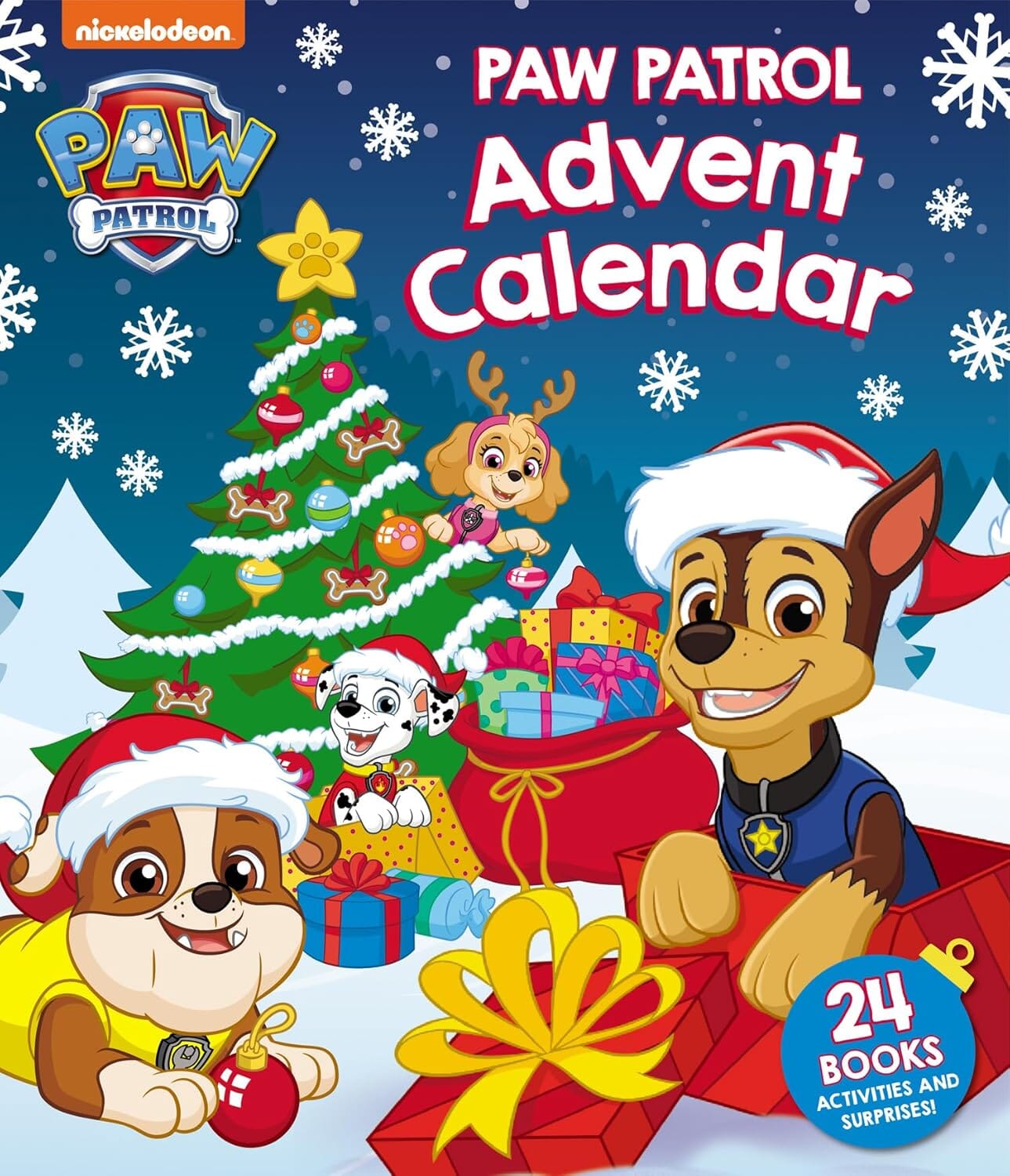 PAW PATROL Advent Calendar 24 Books, Activities and Surprises! - Ages 3+ - E-B00k