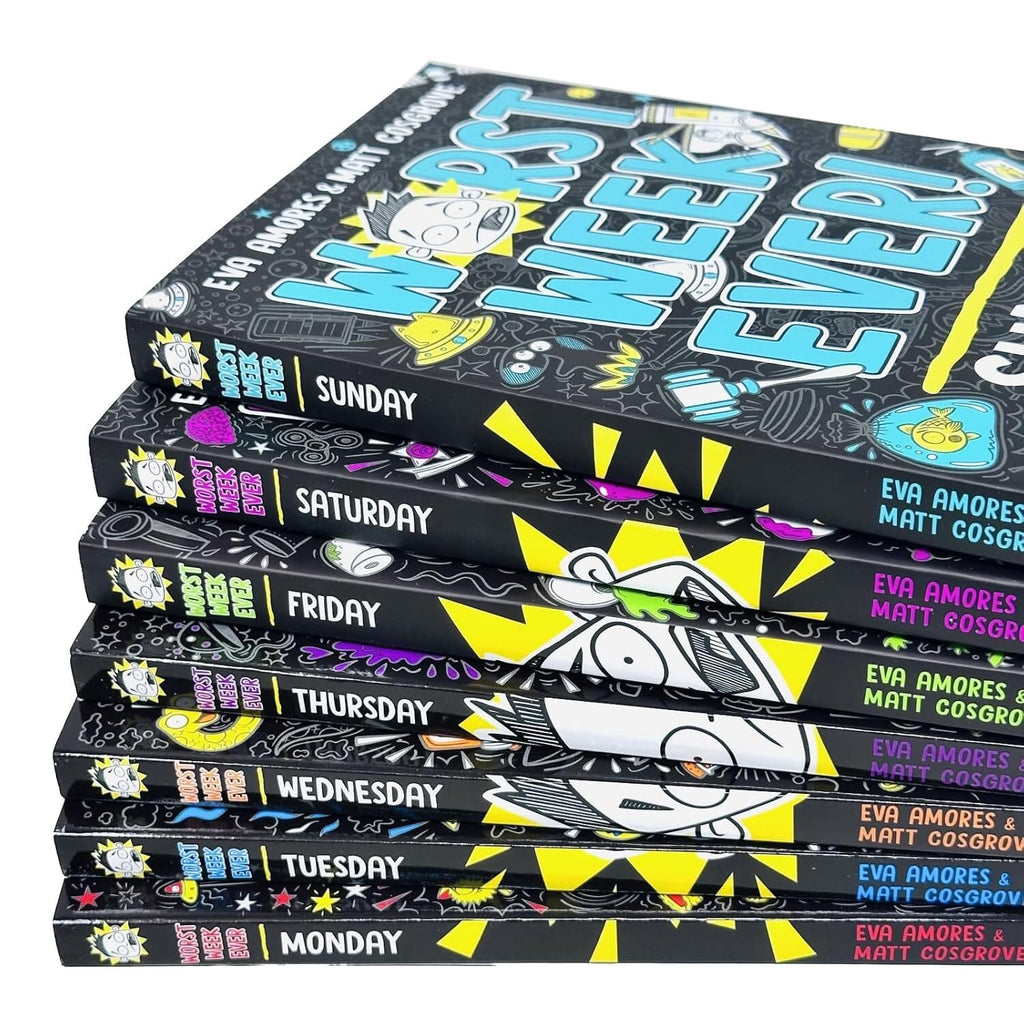 Worst Week Ever! Series By Eva Amores And Matt Cosgrove 7 Books Collection Set - Ages 8+ - E-B00k