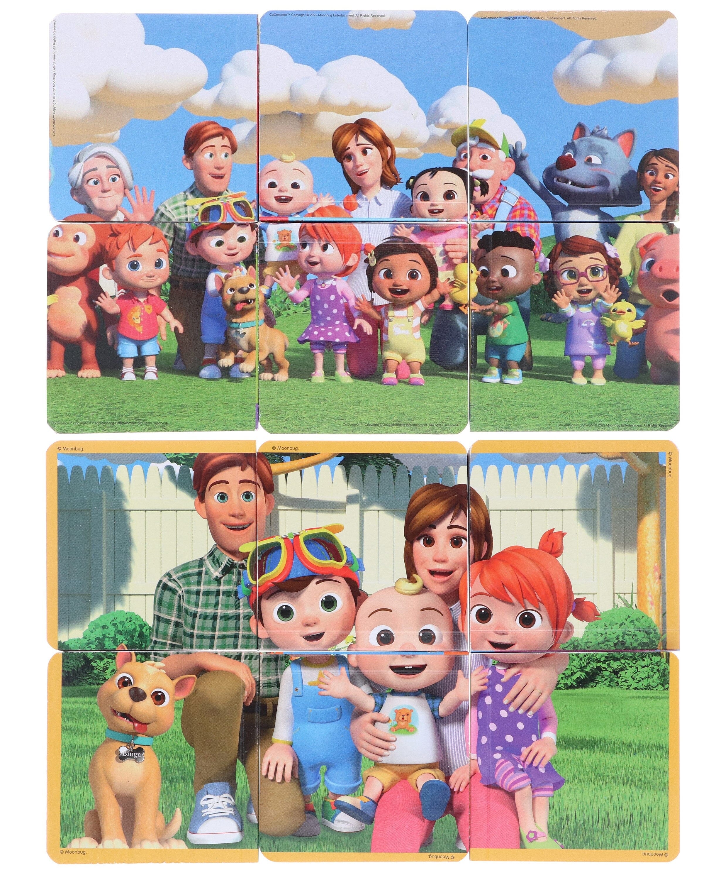 CoComelon Little Learners Pocket Library: Illustrated 12 Mini books Collection E-Books Set - Ages 1-4 - Board Book