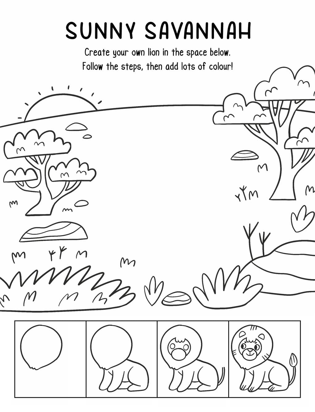 How to Draw And Colour Book With Colouring Pens (Learn to Draw, Then Colour Your Creations!) - Ages 3-6 - E-B00k