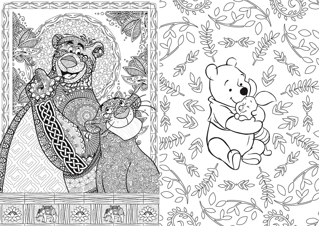Disney: Animals Colouring Book With 12 colouring pencils! by Walt Disney - Ages 10-18 - E-B00k