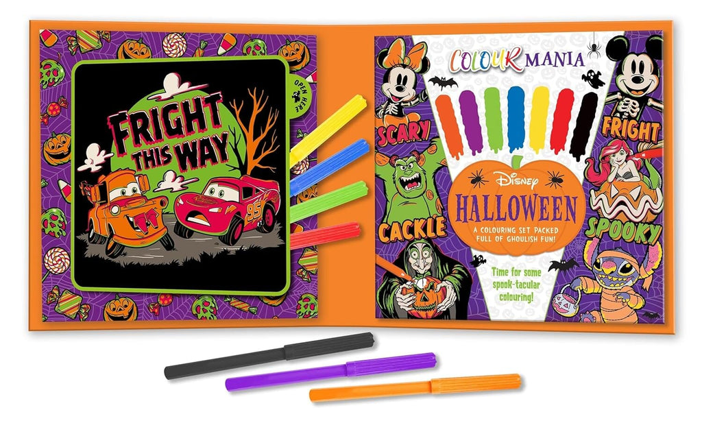 Disney Halloween: Colourmania: A Colouring Set Packed Full of Ghoulish Fun! - Ages 4-6 - E-B00k
