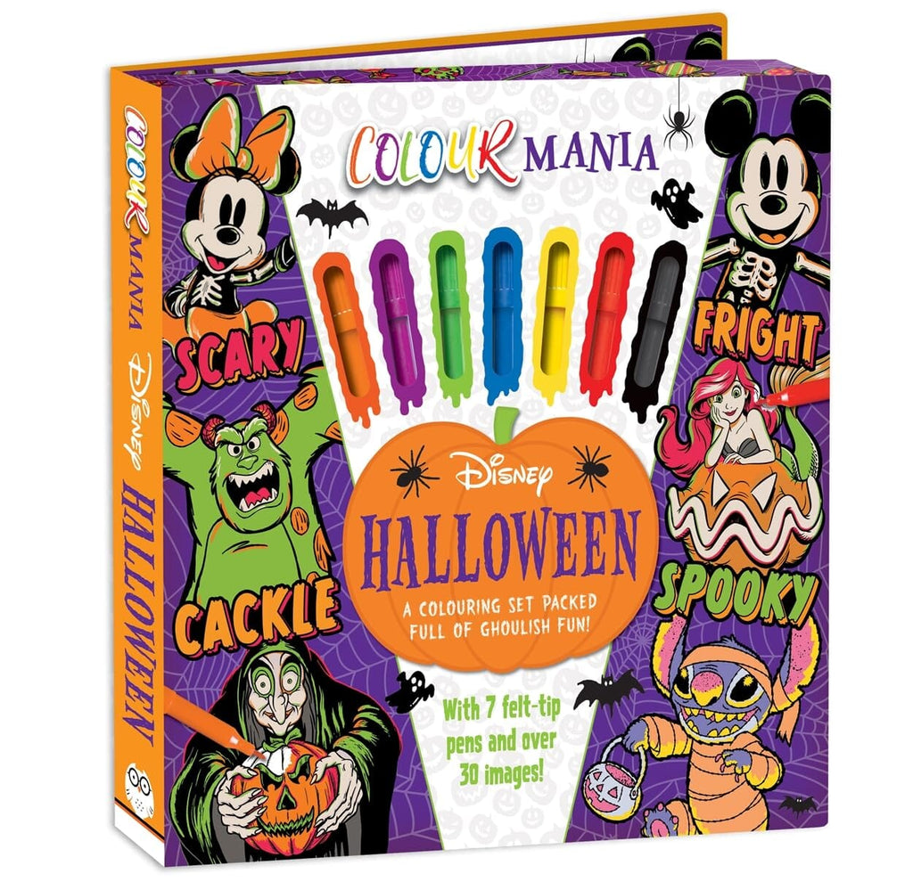 Disney Halloween: Colourmania: A Colouring Set Packed Full of Ghoulish Fun! - Ages 4-6 - E-B00k