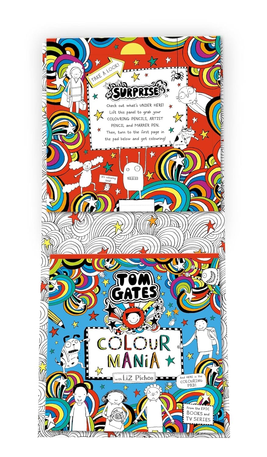 Tom Gates: Colourmania with Liz Pichon - Ages 6-9 - E-B00k