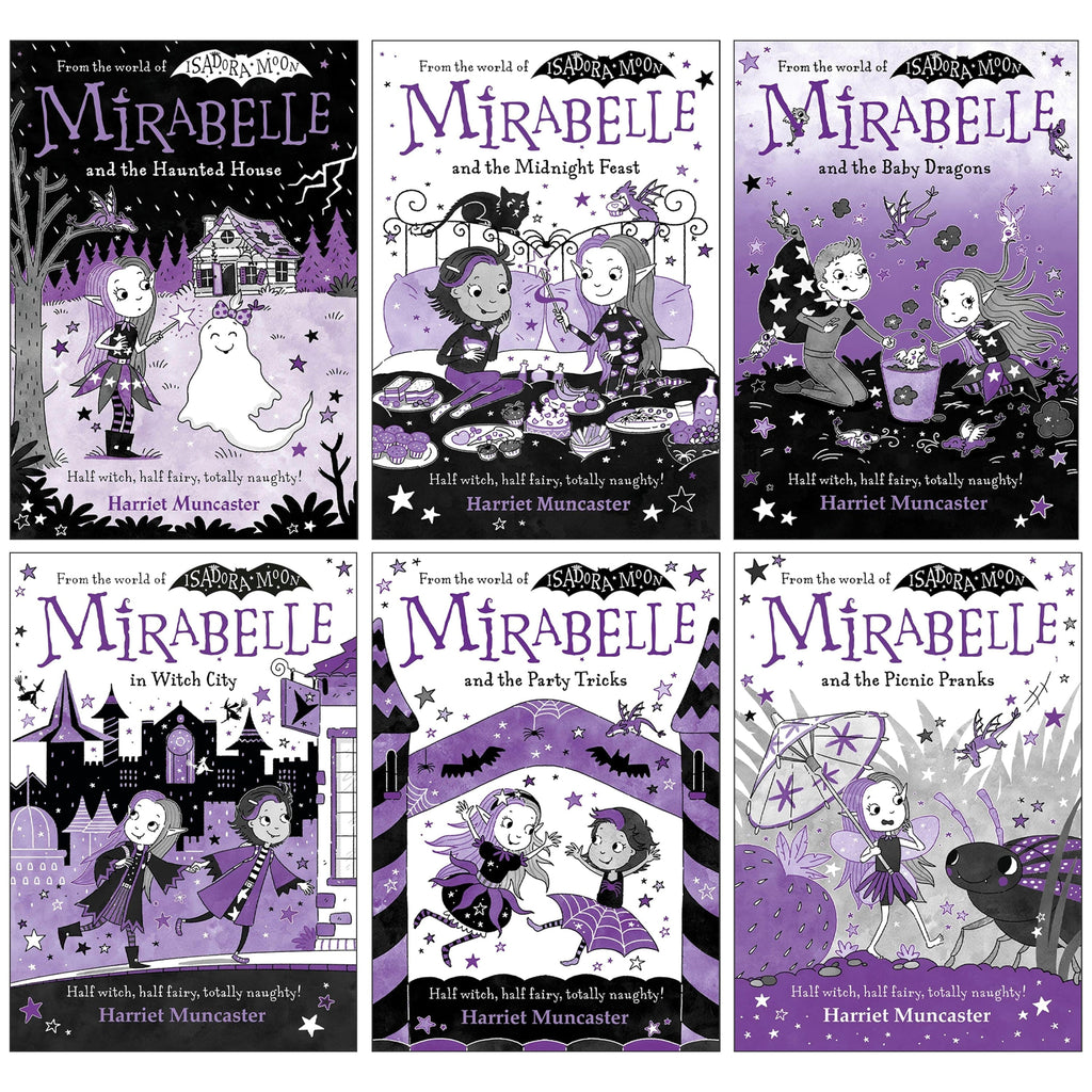 Mirabelle Series (Books 9-14) by Harriet Muncaster: Illustrated 6 Books Collection Set (Isadora Moon) - Ages 5-8 - E-B00k