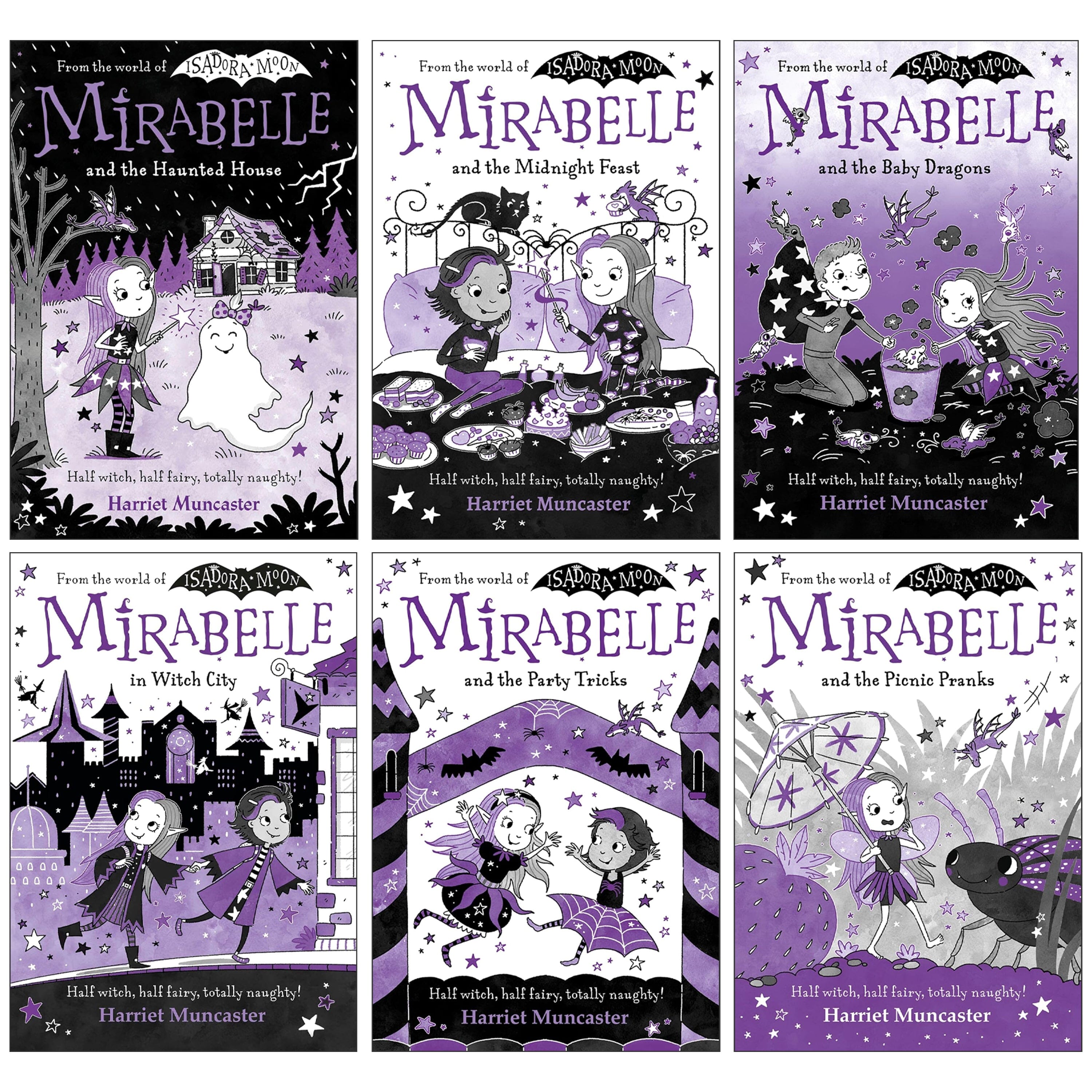 Mirabelle Series (Books 9-14) by Harriet Muncaster: Illustrated 6 Books Collection Set (Isadora Moon) - Ages 5-8 - E-B00k