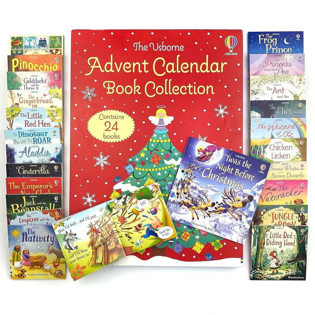 Usborne Advent Calendar Book Collection (Contains 24 Books) - Ages 3+ - E-B00k