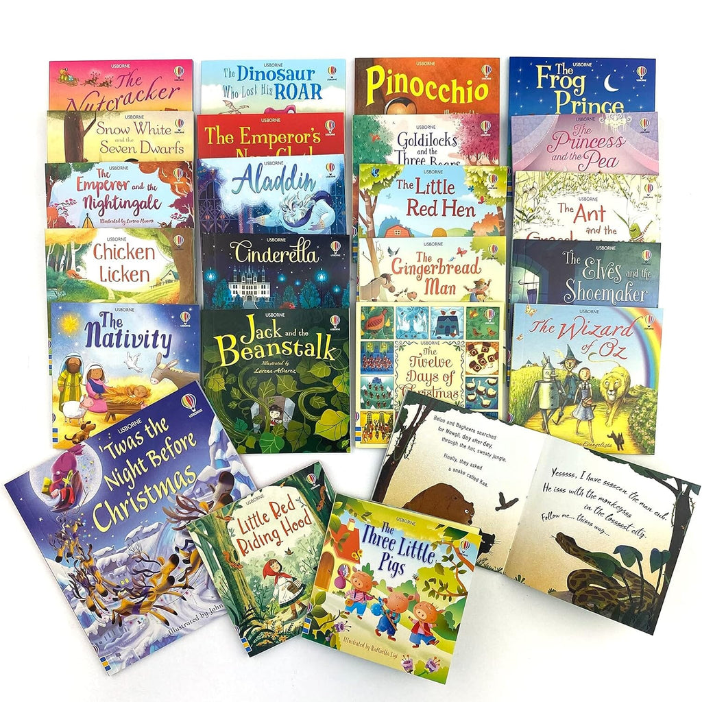 Usborne Advent Calendar Book Collection (Contains 24 Books) - Ages 3+ - E-B00k