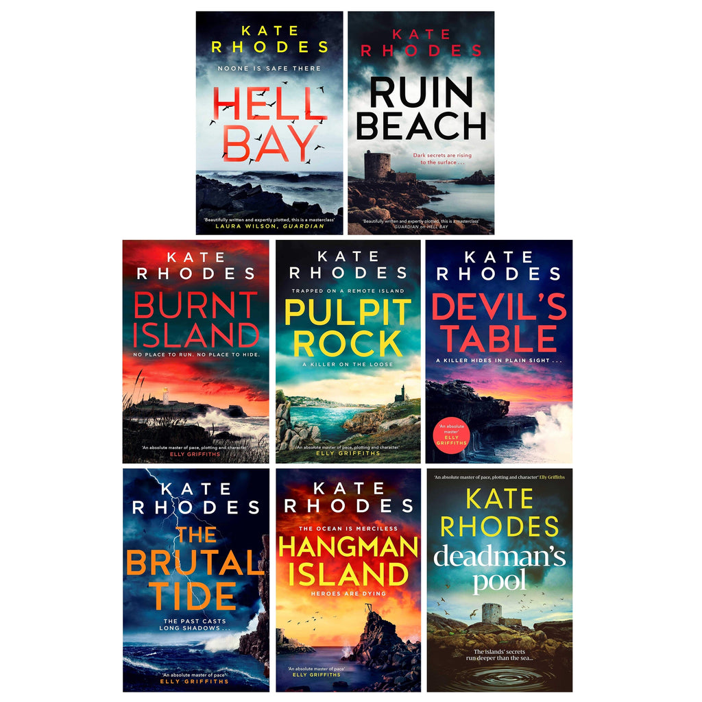 Isles of Scilly Mysteries By Kate Rhodes 8 Books Collection Set - Fiction - E-B00k