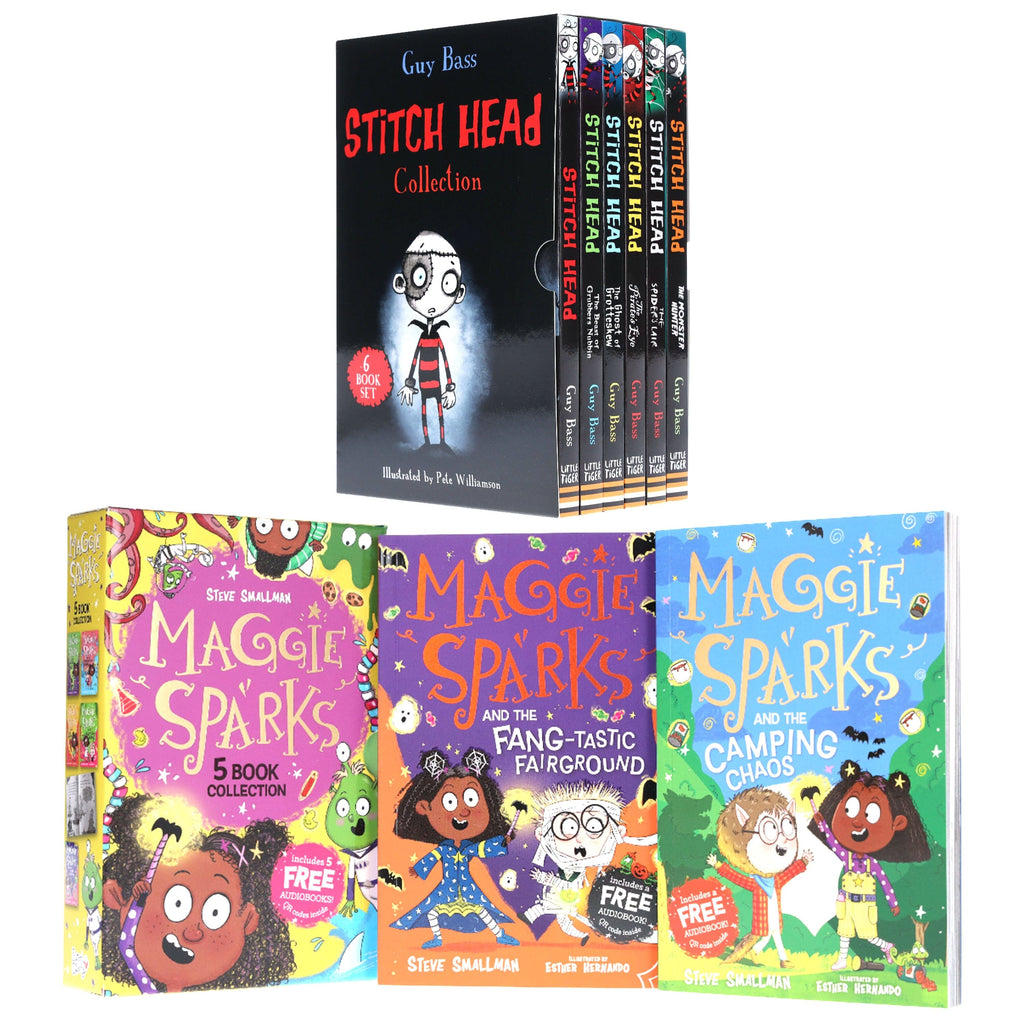 Stitch Head & Maggie Sparks: 13 Books Collection Set - Ages 5-14 - E-B00k