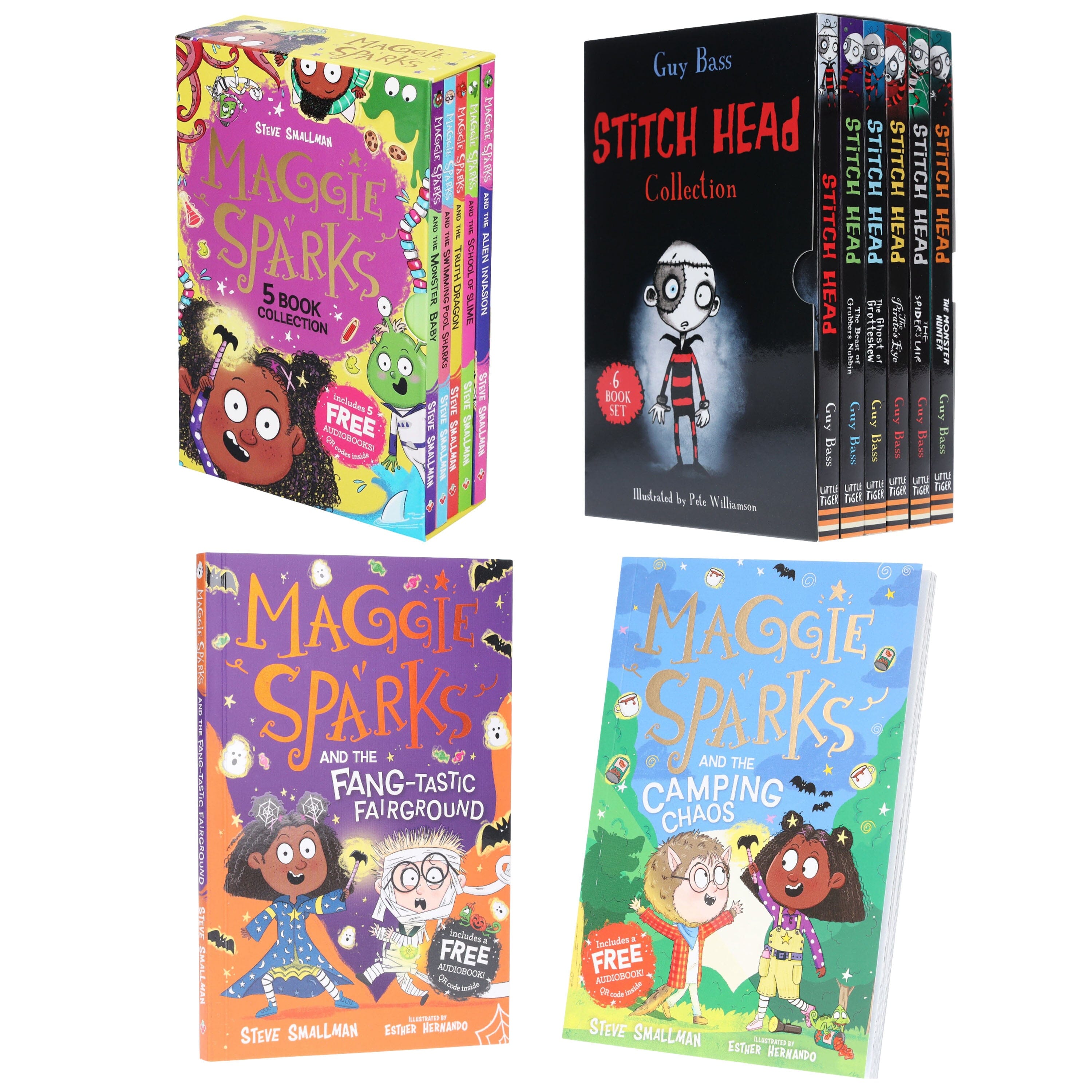 Stitch Head & Maggie Sparks: 13 Books Collection Set - Ages 5-14 - E-B00k
