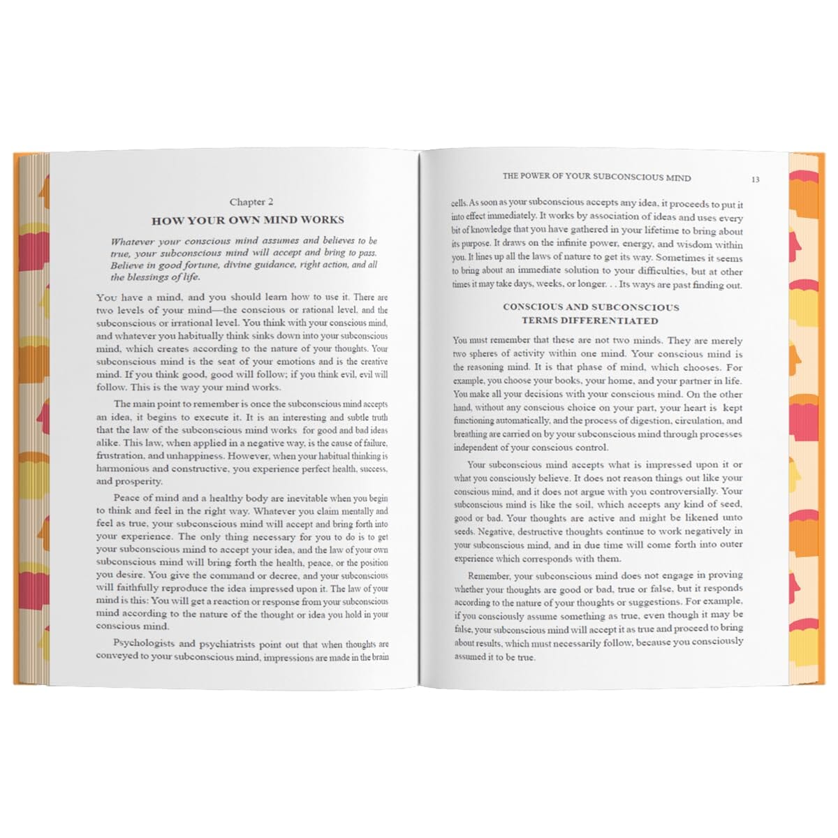 The Power of Your Subconscious Mind by Joseph Murphy With Sprayed Edges - Non Fiction - E-B00k