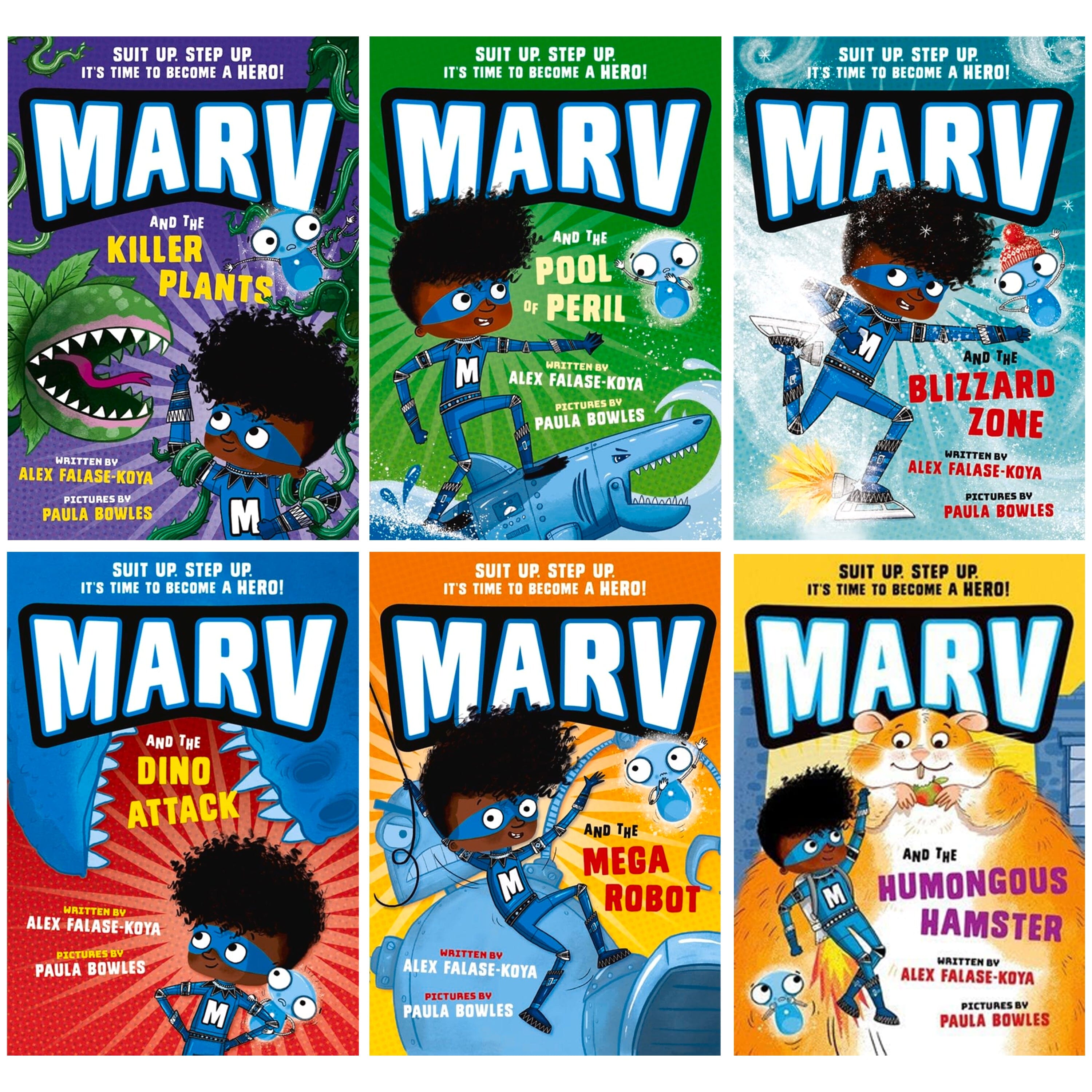 Marv Collection by Alex Falase-Koya Illustrated 6 Books Set - Ages 5+ - E-B00k