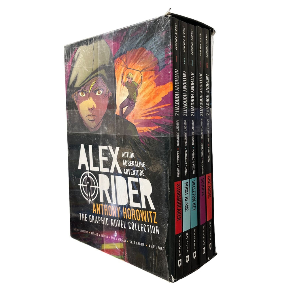 Damaged - Alex Rider The Graphic Novel Collection 5 Books Set By Anthony Horowitz - Ages 9-14 - E-B00k - T 37