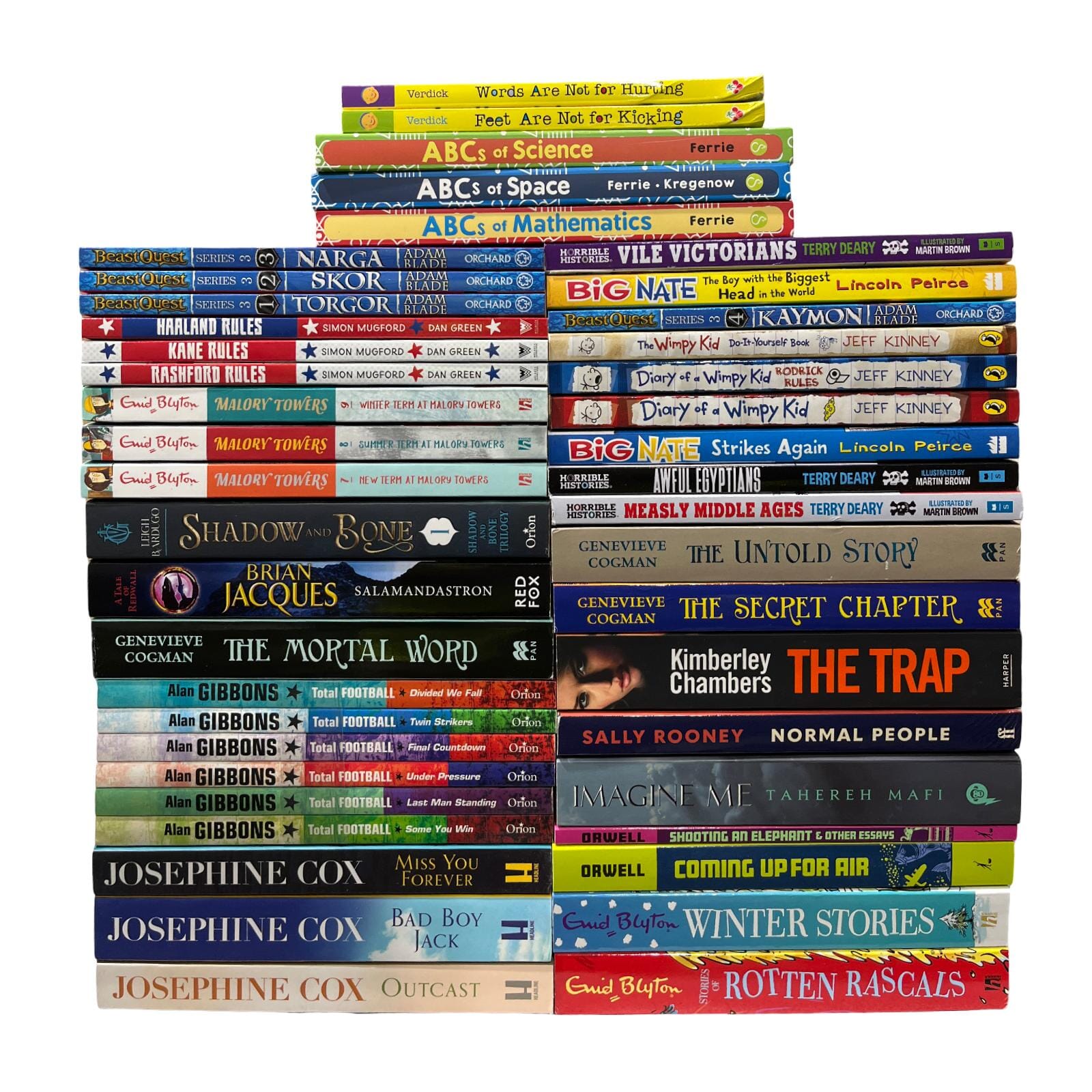 JOBLOT NUMBER 5 : 40 Fiction/Children's Mix Books Collection - E-B00k - T 22
