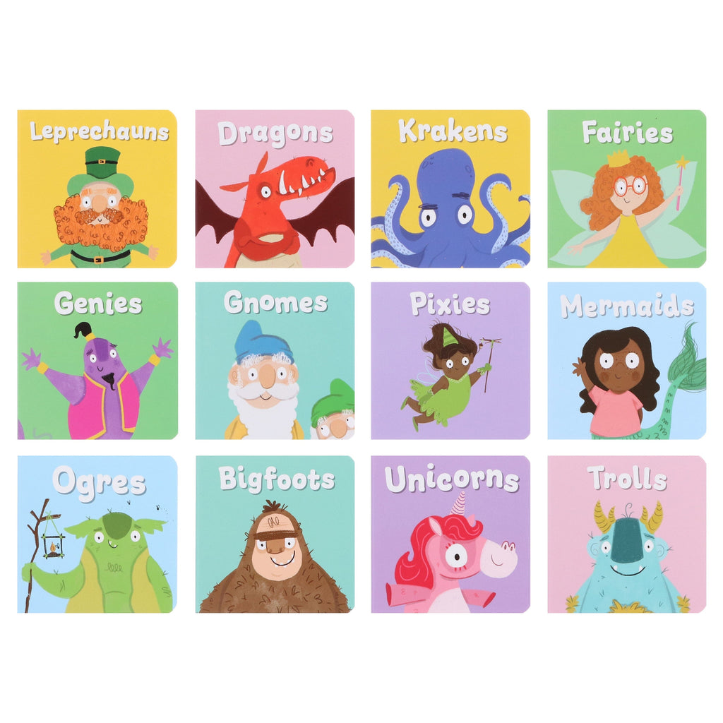 Children's Halloween Books: Flip Flap Fun - Trick or Treat & Knock, Knock, Who's Here? & A Case of Mythical Creatures: 14 Books Collection Set - Ages 0-5 - Board Book