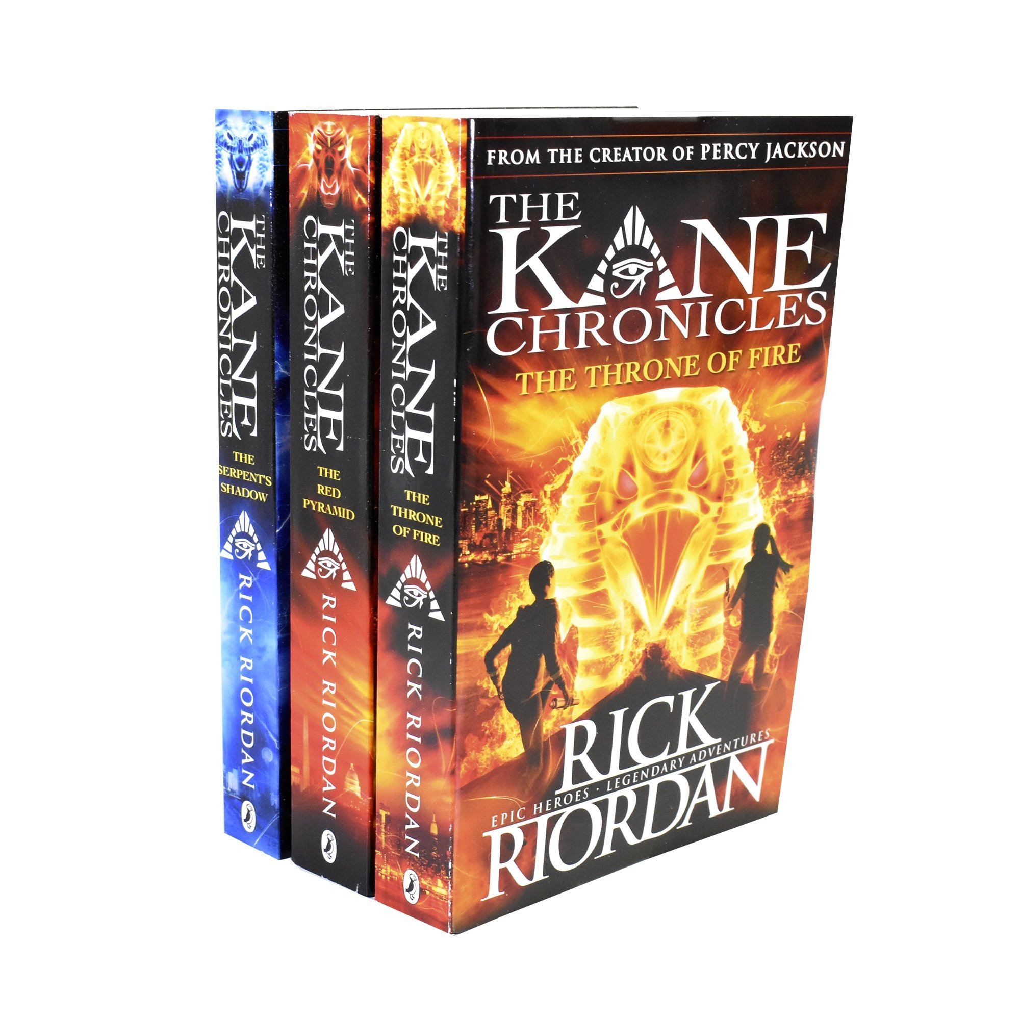 Damaged - The Kane Chronicles By Rick Riordan 3 Books Collection - Ages 9-14 - E-B00k - T 37