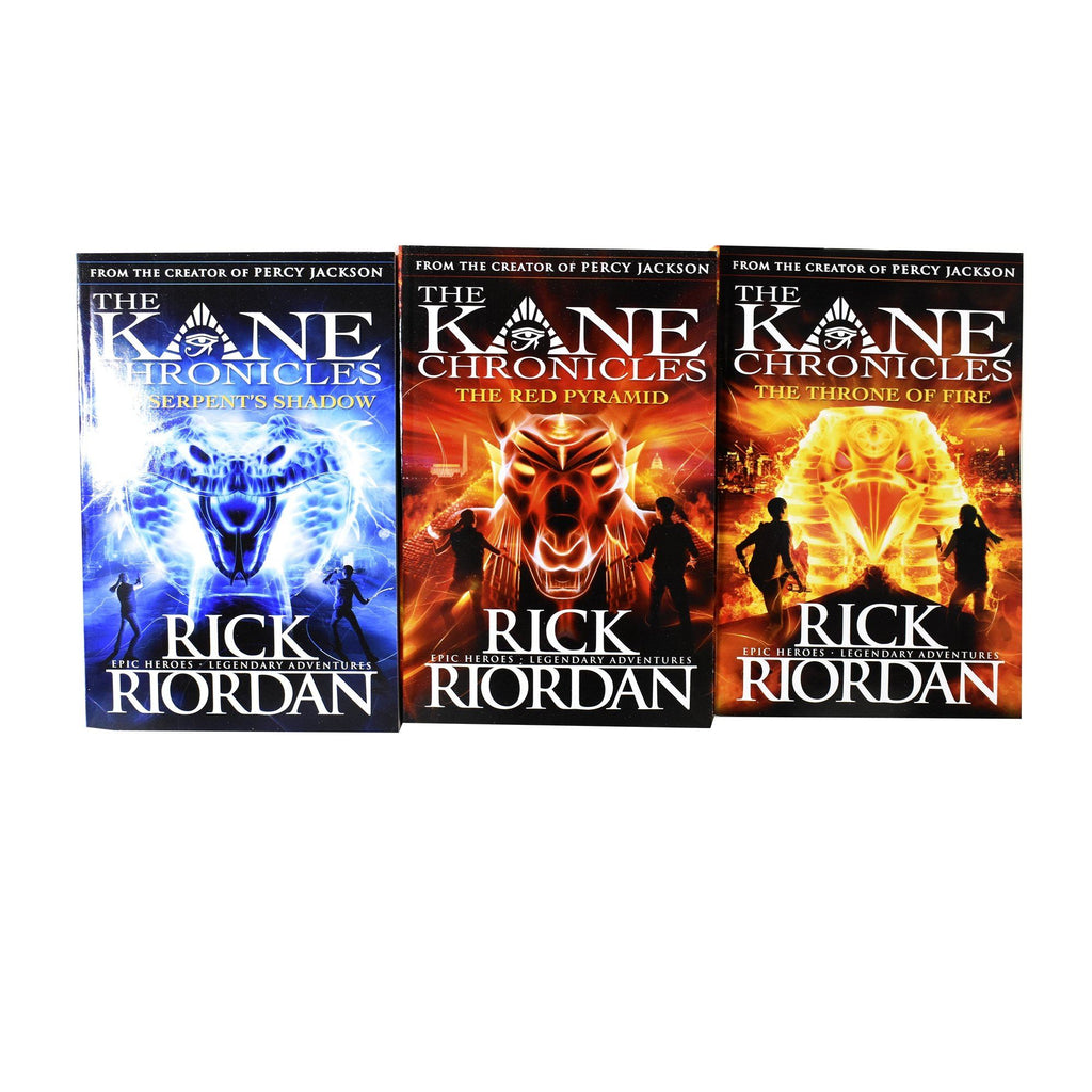 Damaged - The Kane Chronicles By Rick Riordan 3 Books Collection - Ages 9-14 - E-B00k - T 37