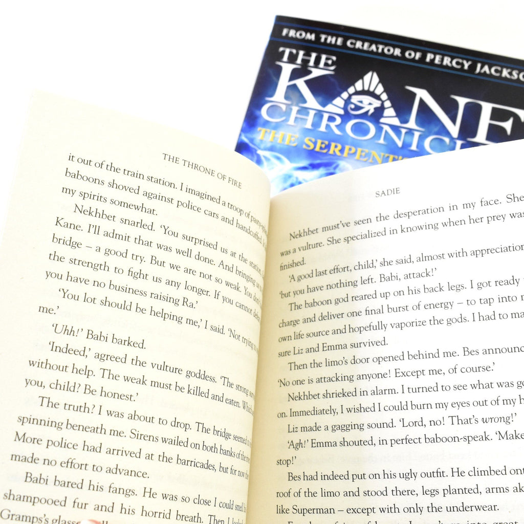 Damaged - The Kane Chronicles By Rick Riordan 3 Books Collection - Ages 9-14 - E-B00k - T 37