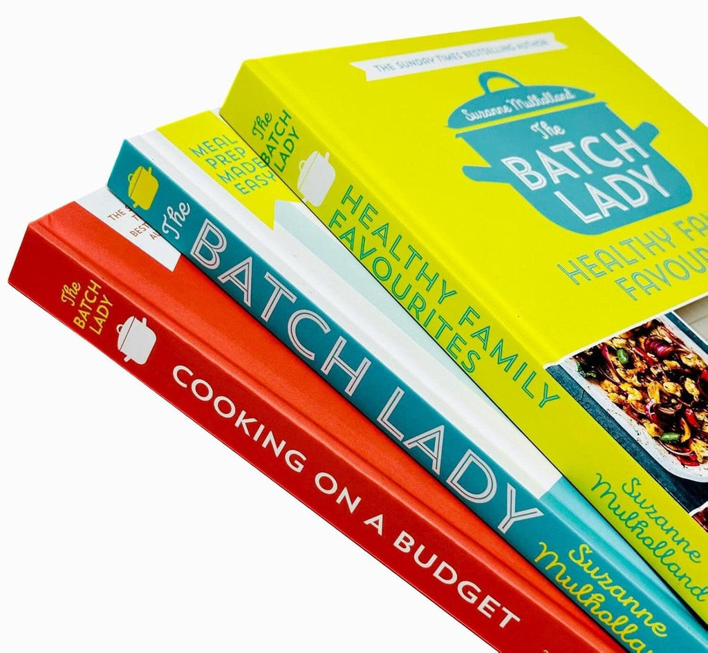 The Batch Lady Collection (The Batch Lady, Cooking on a Budget & Healthy Family Favourites) by Suzanne Mulholland 3 Books Set - Non Fiction - E-B00k