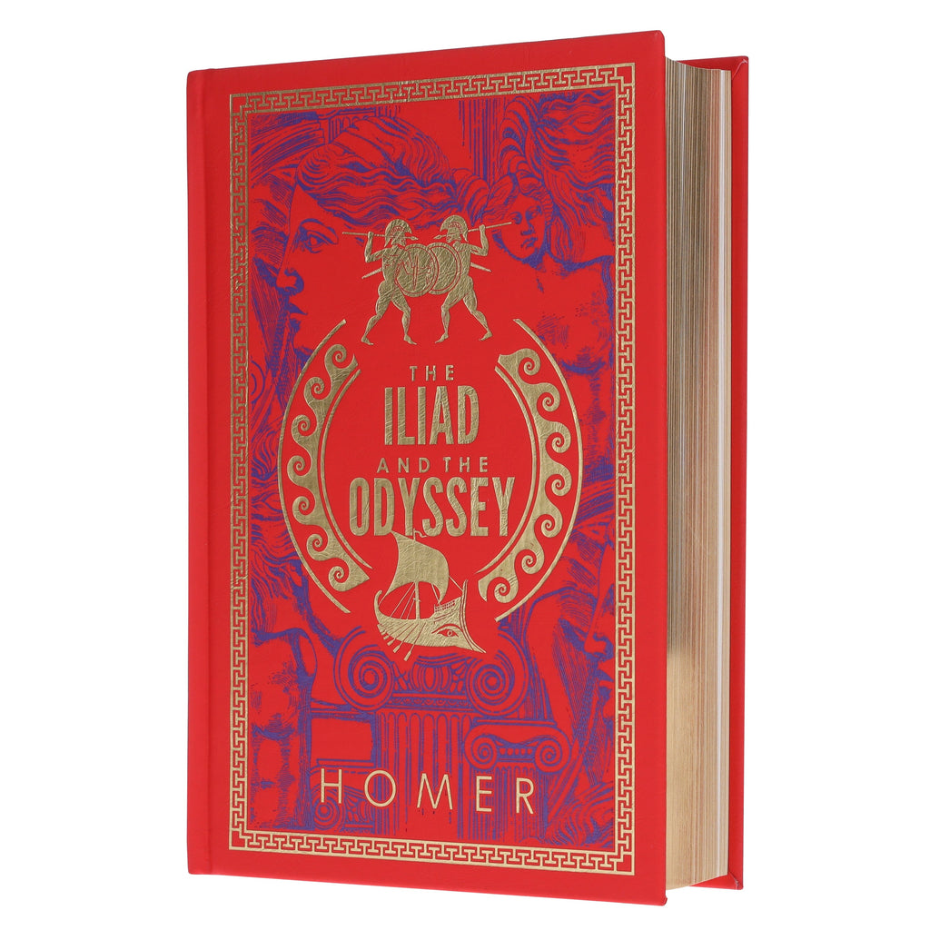 The Iliad and The Odyssey (Leather-bound) by Homer - Fiction - E-B00k