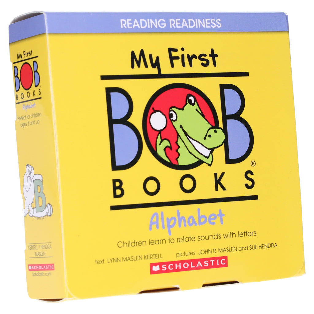 My First Bob Books: Alphabet (Stage: Reading Readiness) 12 Books Collection Set By Scholastic - Ages 3-6 - E-B00k