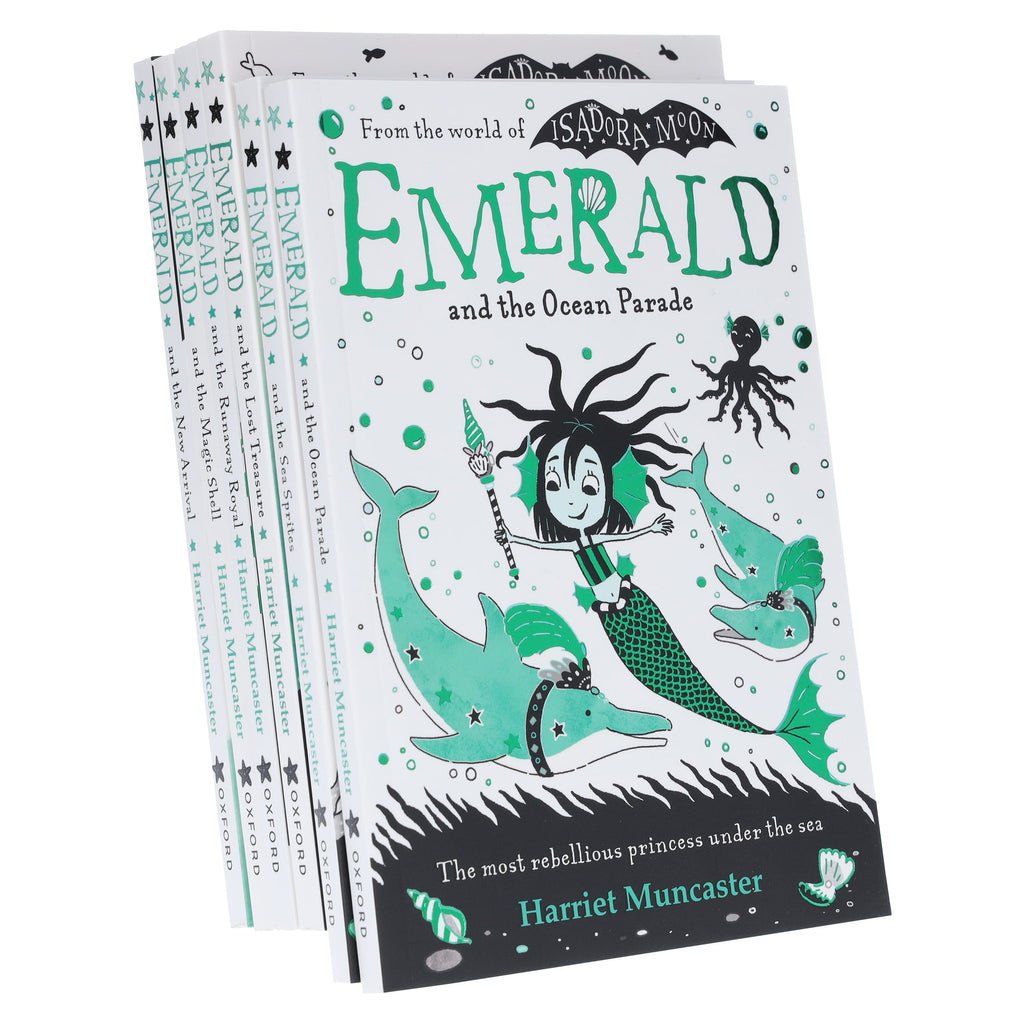 Emerald Series Book 1-6 (World of Isadora Moon) By Harriet Muncaster: 6 Books Collection Set - Ages 5-7 - E-B00k