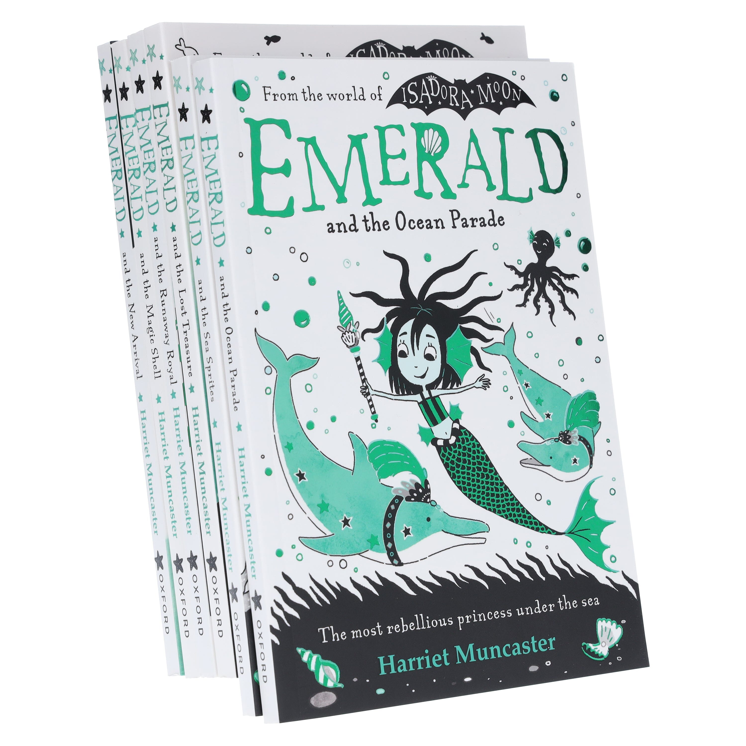 Emerald Series Book 1-6 (World of Isadora Moon) By Harriet Muncaster: 6 Books Collection Set - Ages 5-7 - E-B00k