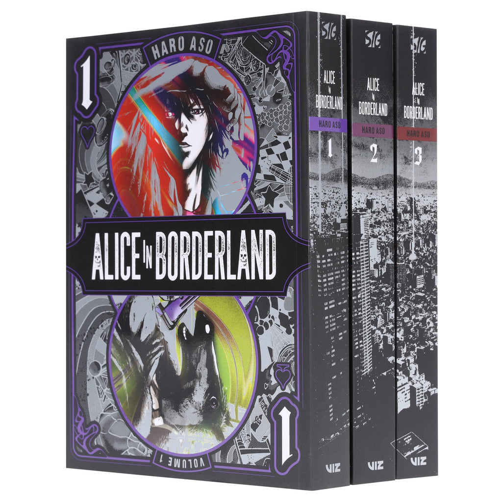 Alice in Borderland (Vol. 1-3) by Haro Aso 3 Books Collection Manga Set - Fiction - E-B00k
