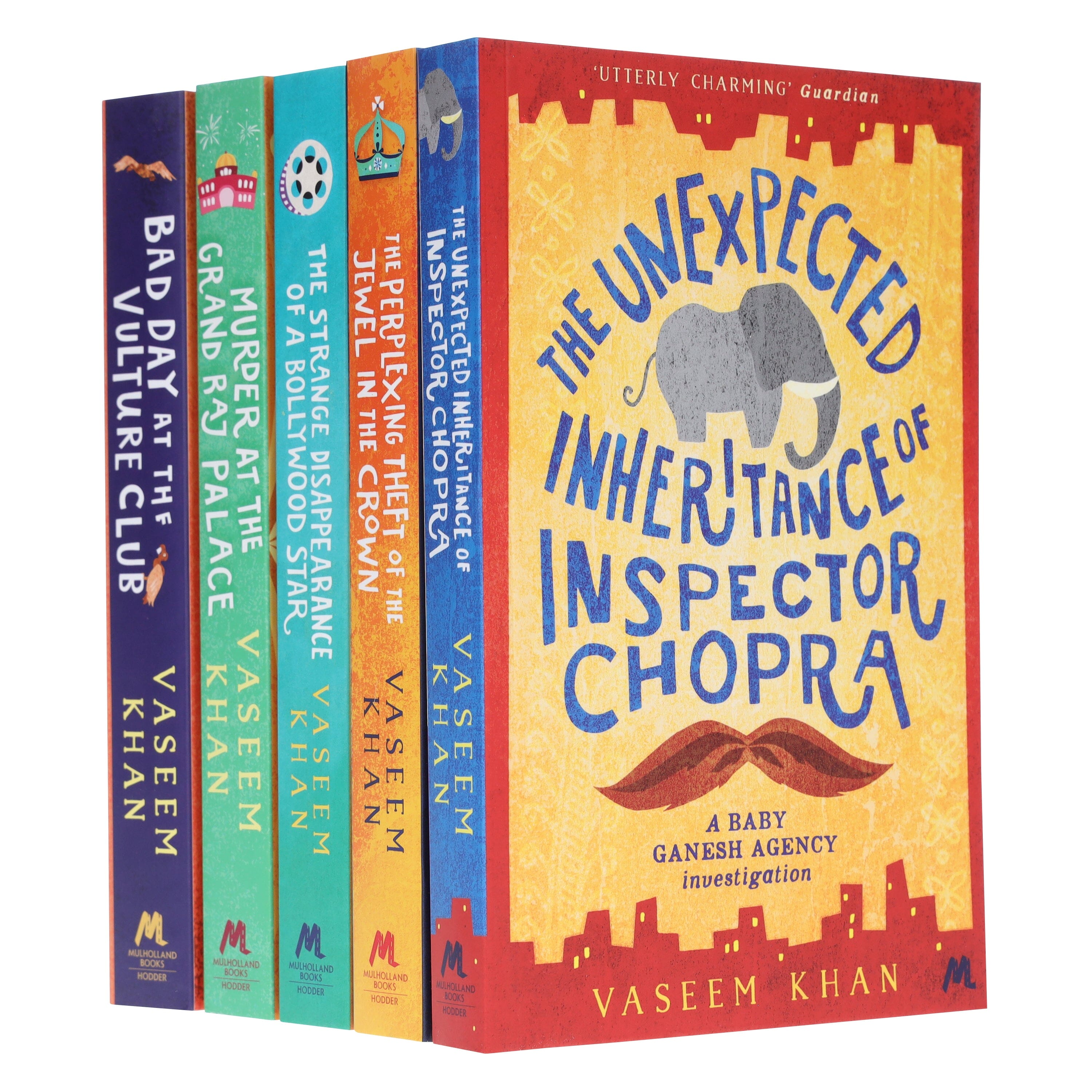 Baby Ganesh Agency Investigation Series by Vaseem Khan 5 Books Collection Set - Fiction - E-B00k