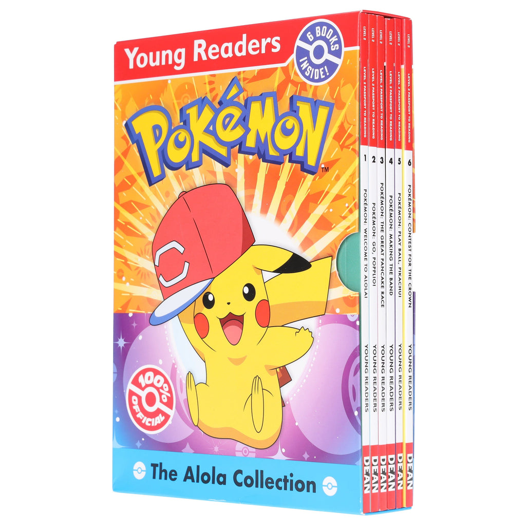 Pokémon: The Alola Collection Young Readers Level 2 6 Picture Books E-Books Set - Ages 4-8 - E-B00k
