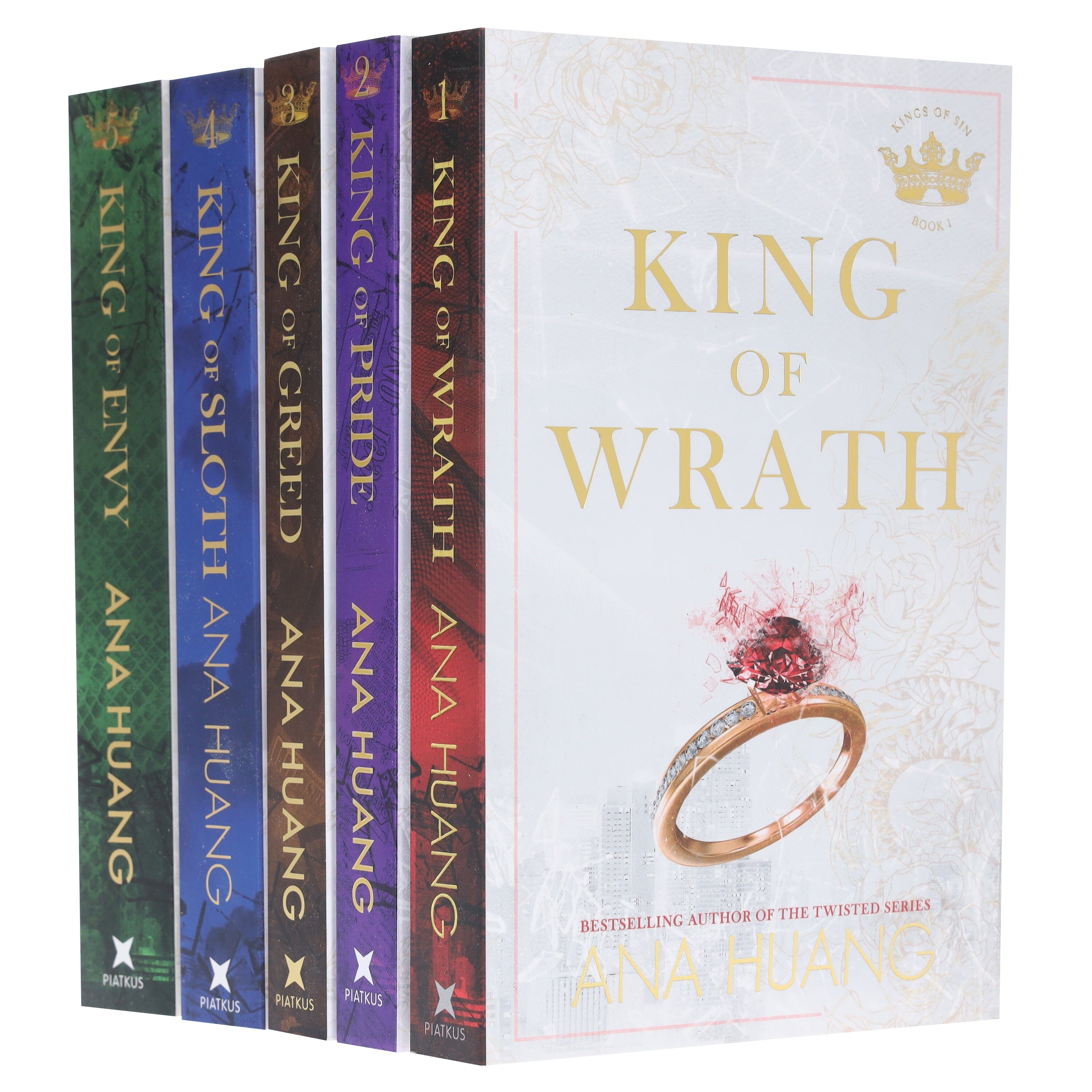 Damaged - Kings of Sin Series By Ana Huang 5 Books Collection Set - Fiction - E-B00k - T 33