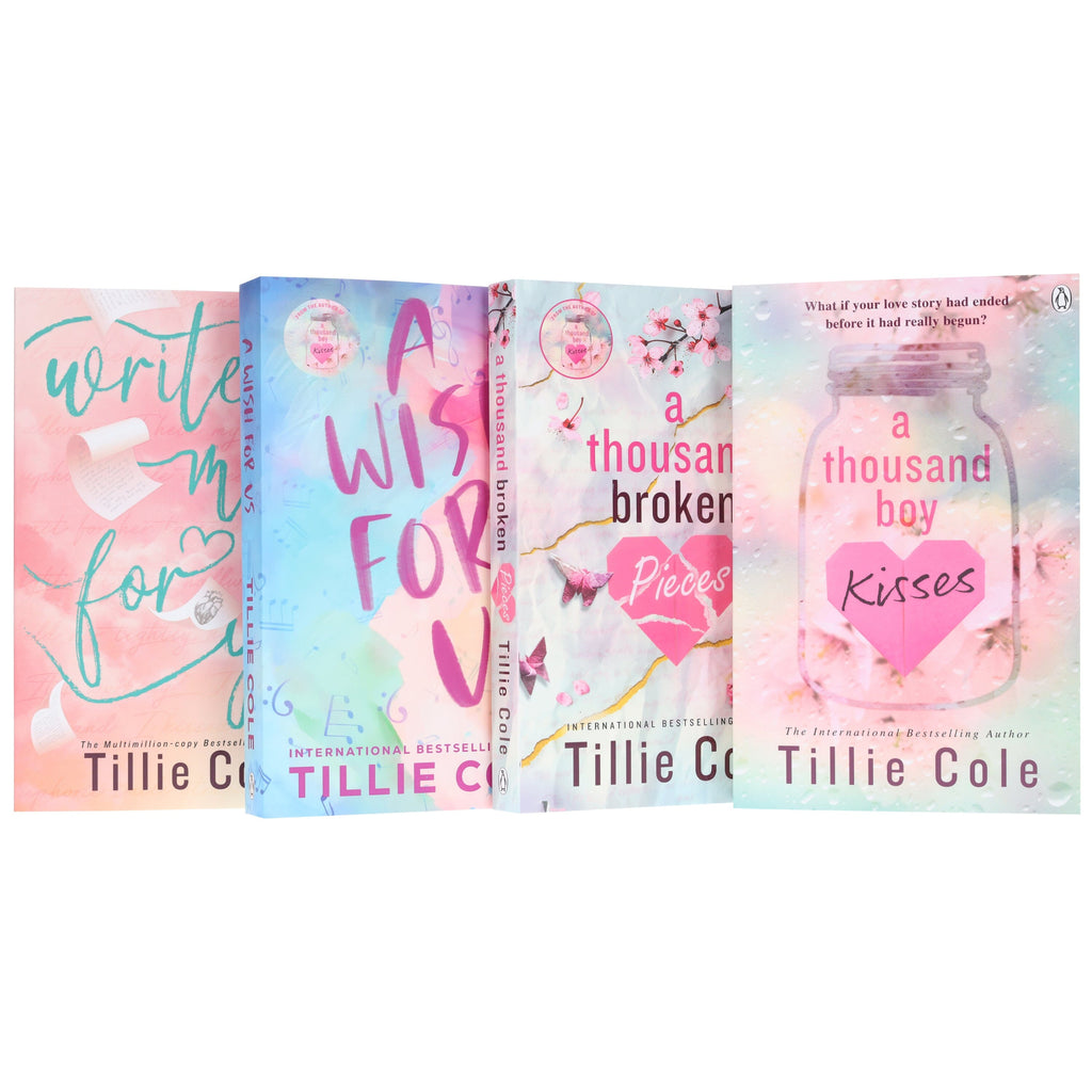 Tillie Cole Collection (A Thousand Boy Kisses, A Thousand Broken Pieces, A Wish For Us & Write Me For You) 4 Books Set - Fiction - E-B00k