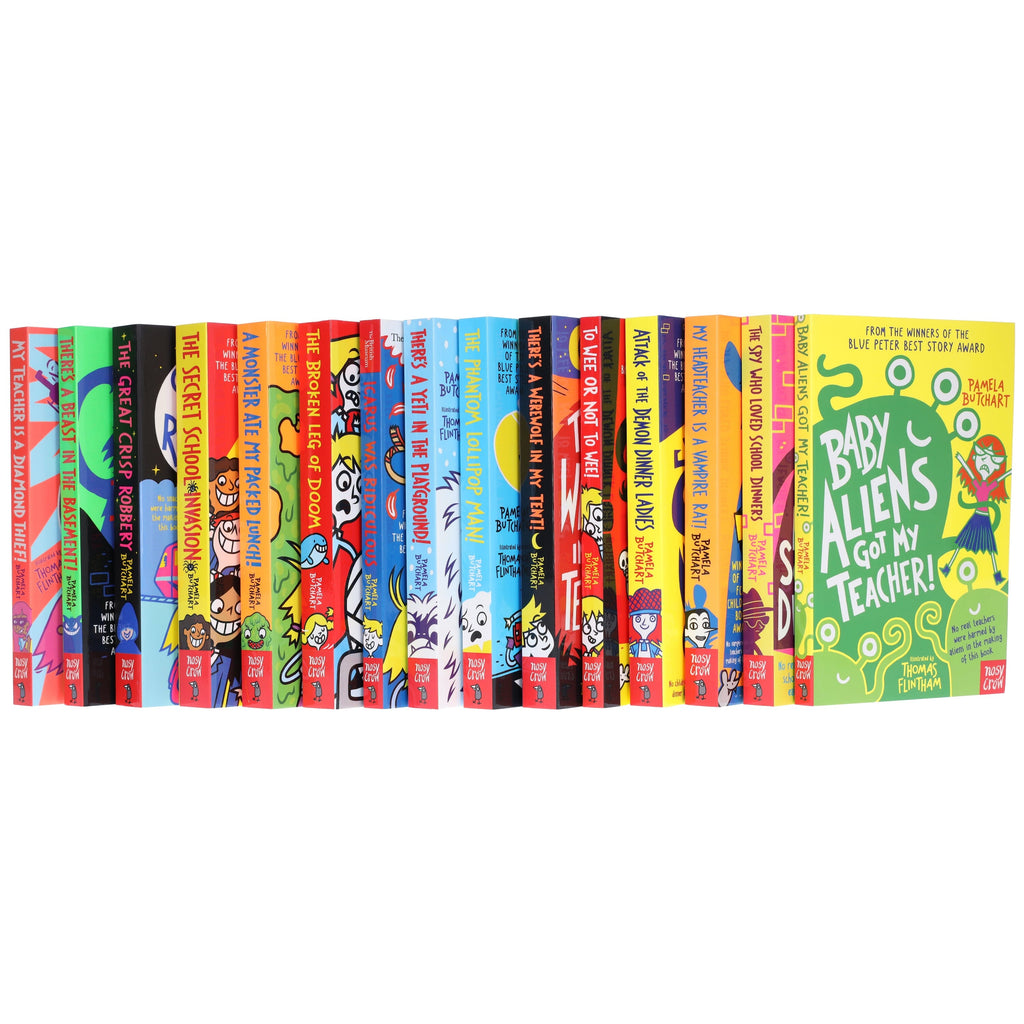 Baby Aliens Series By Pamela Butchart illustrated 15 Books Collection Set – Ages 7-9 – E-B00k