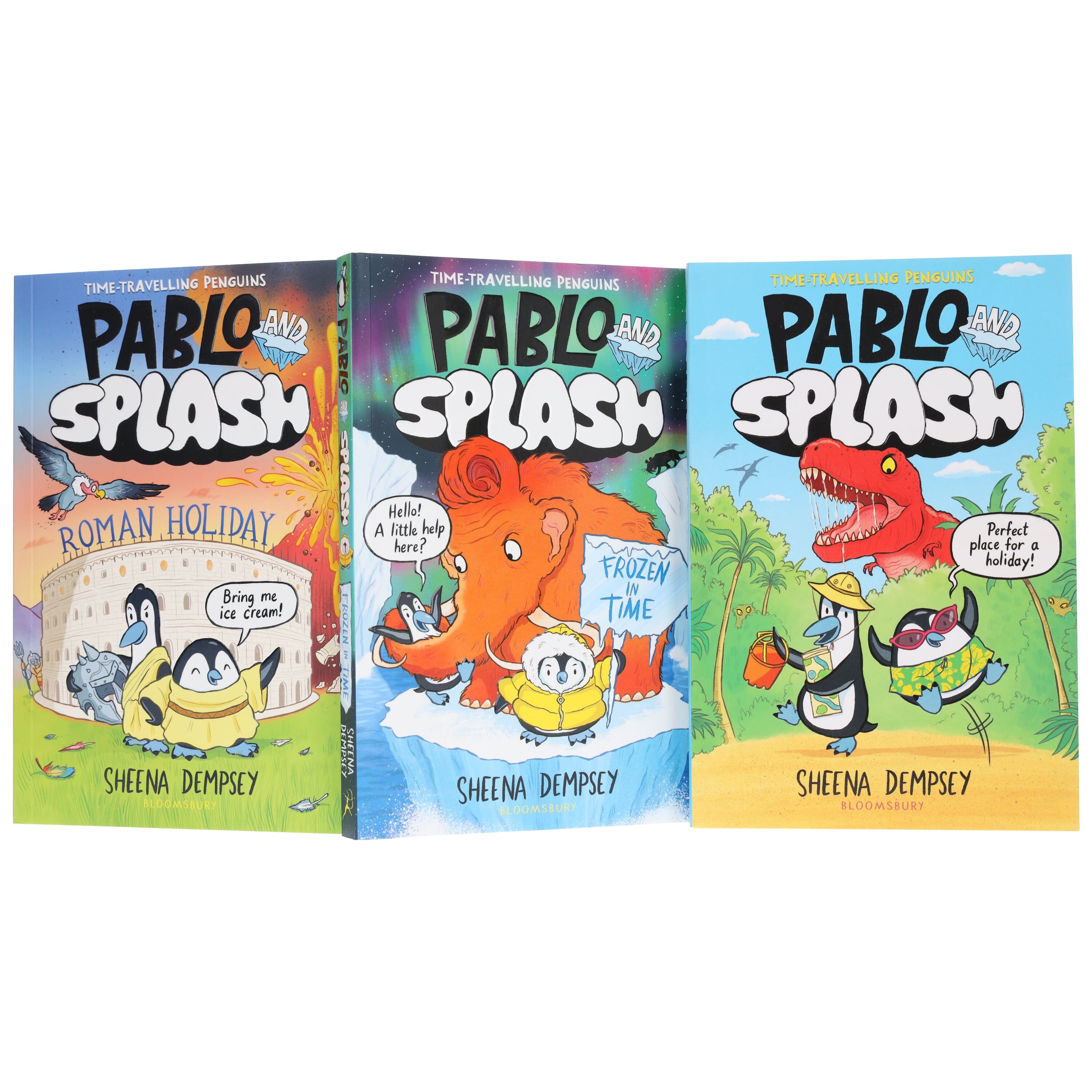 Pablo and Splash Graphic Novel Series by Sheena Dempsey Illustrated 3 Books Collection Set - Ages - 6-9 - E-B00k
