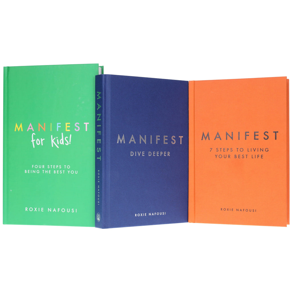 Roxie Nafousi Collection (Manifest for Kids, Manifest 7 Steps to Living Your Best Life & Manifest Dive Deeper) 3 Books Set - Non Fiction - E-B00k