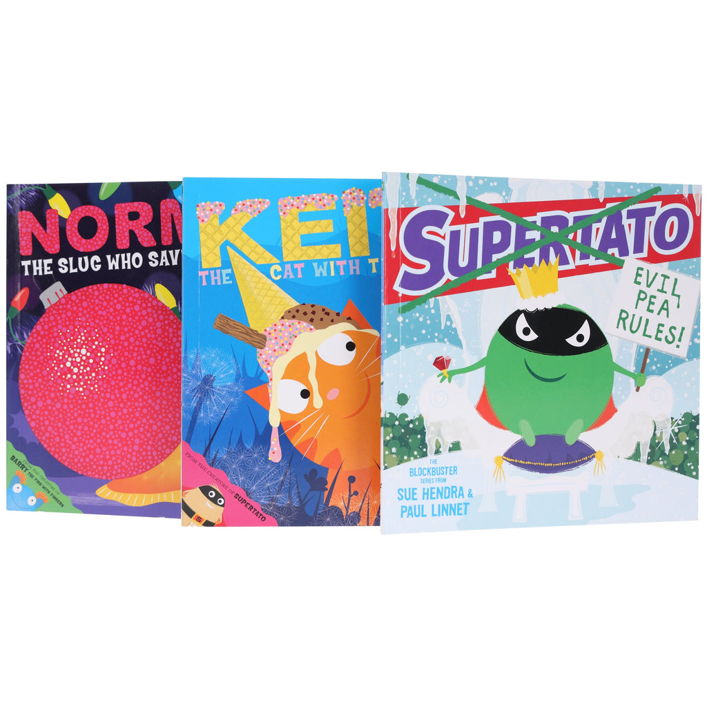 Sue Hendra & Paul Linnet Collection 3 Picture Books Set - Ages 3-6 - E-B00k