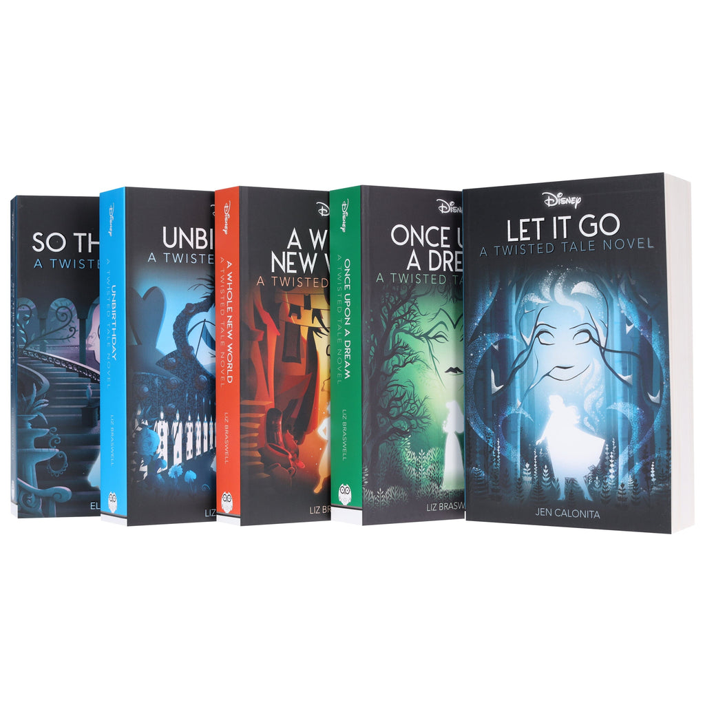Disney Twisted Tales Series 5 Books Collection Set - Ages 9+ - E-B00k