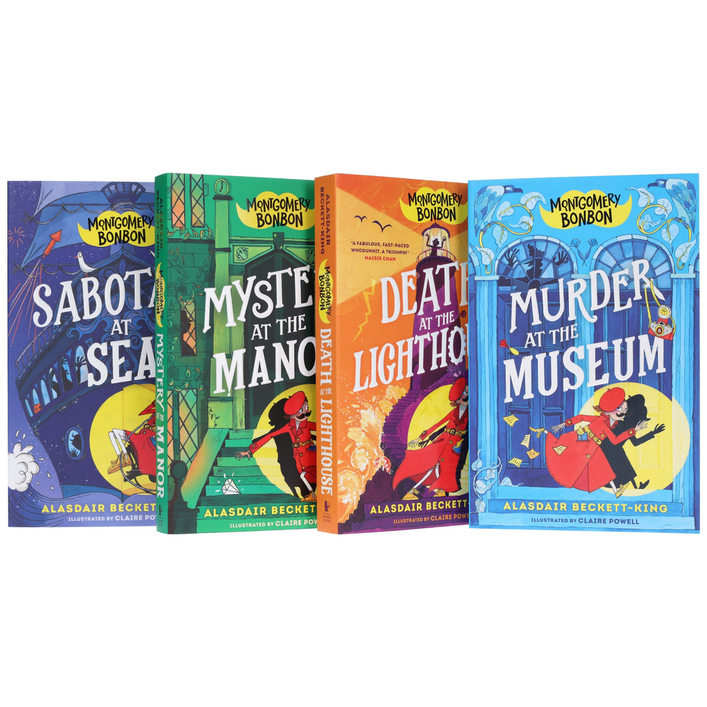 Montgomery Bonbon Series by Alasdair Beckett-King: Illustrated 4 Books Collection Set - Ages 9-12 - E-B00k