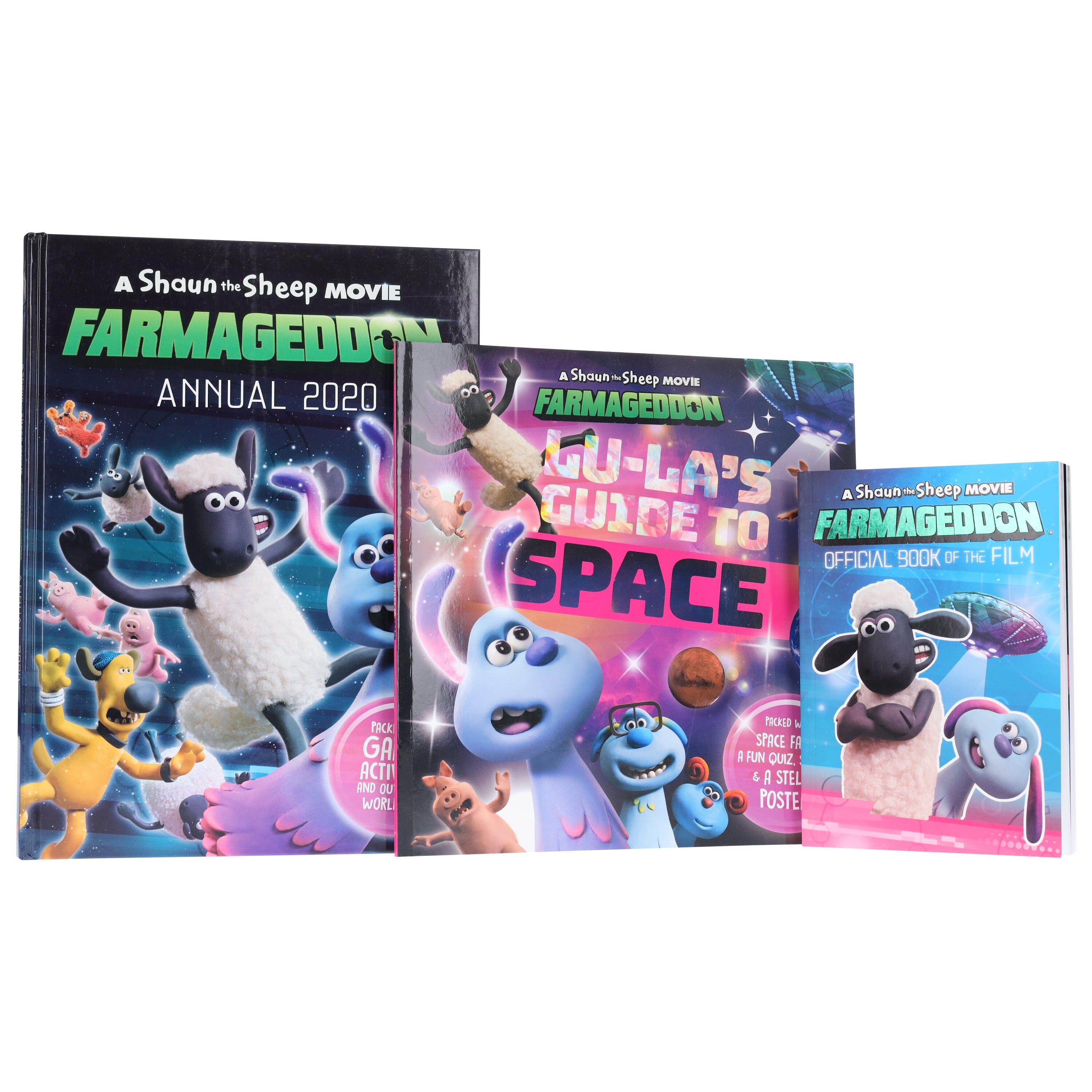An Official Shaun the Sheep Movie: Farmageddon 3 Books Collection By Sweet Cherry Publishing - Ages 6-9 - E-B00k