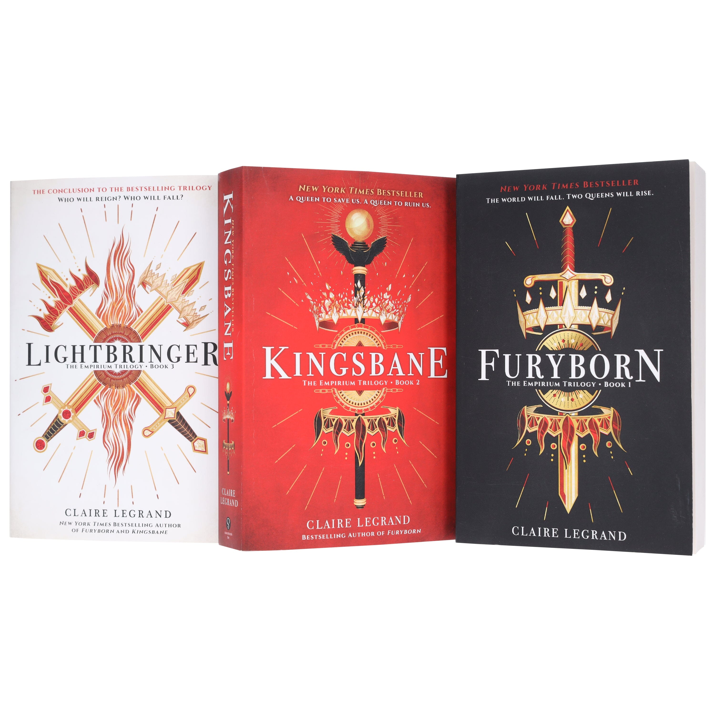 The Empirium Trilogy by Claire Legrand 3 Books Collection Set - Ages 14-18 - E-B00k