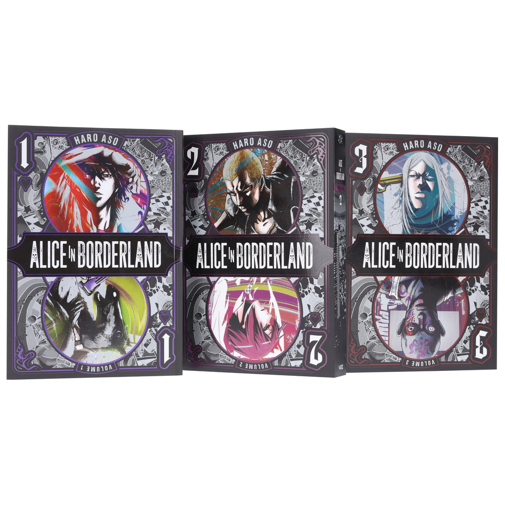 Alice in Borderland (Vol. 1-3) by Haro Aso 3 Books Collection Manga Set - Fiction - E-B00k