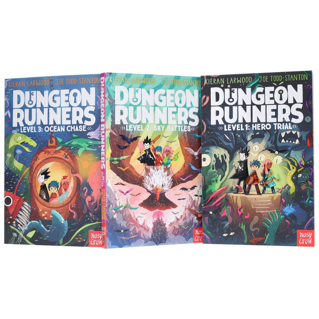 Dungeon Runners Series By Kieran Larwood: Illustrated 3 Books Collection Set - Ages 7-9 - E-B00k