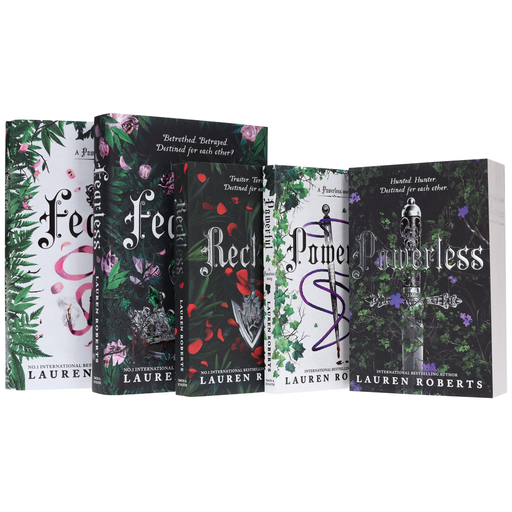 The Powerless Series By Lauren Roberts 5 Books Collection Set - Ages 14+ - E-B00k/E-B00k